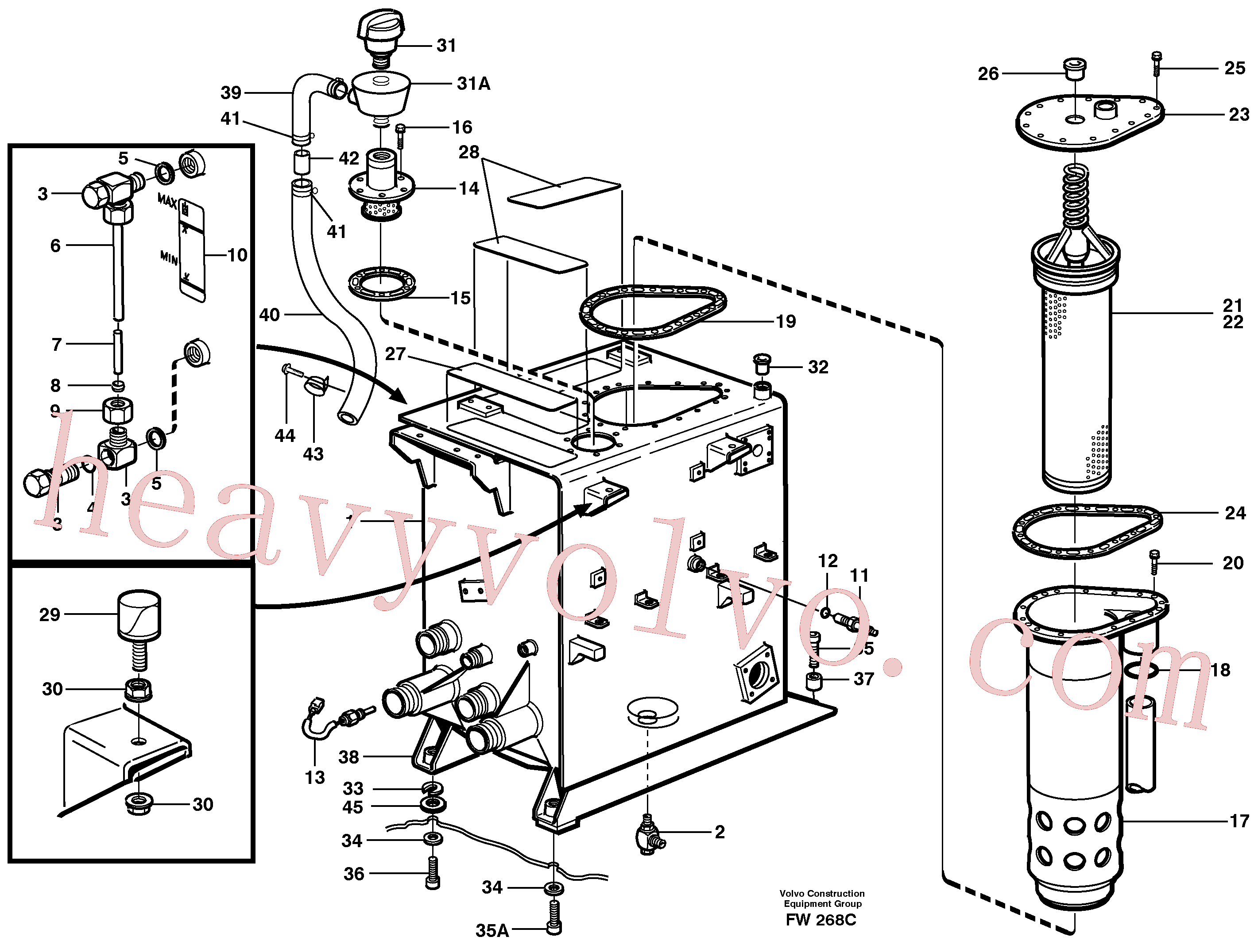 VOE14213332 Sealing ring for Volvo Excavator spare