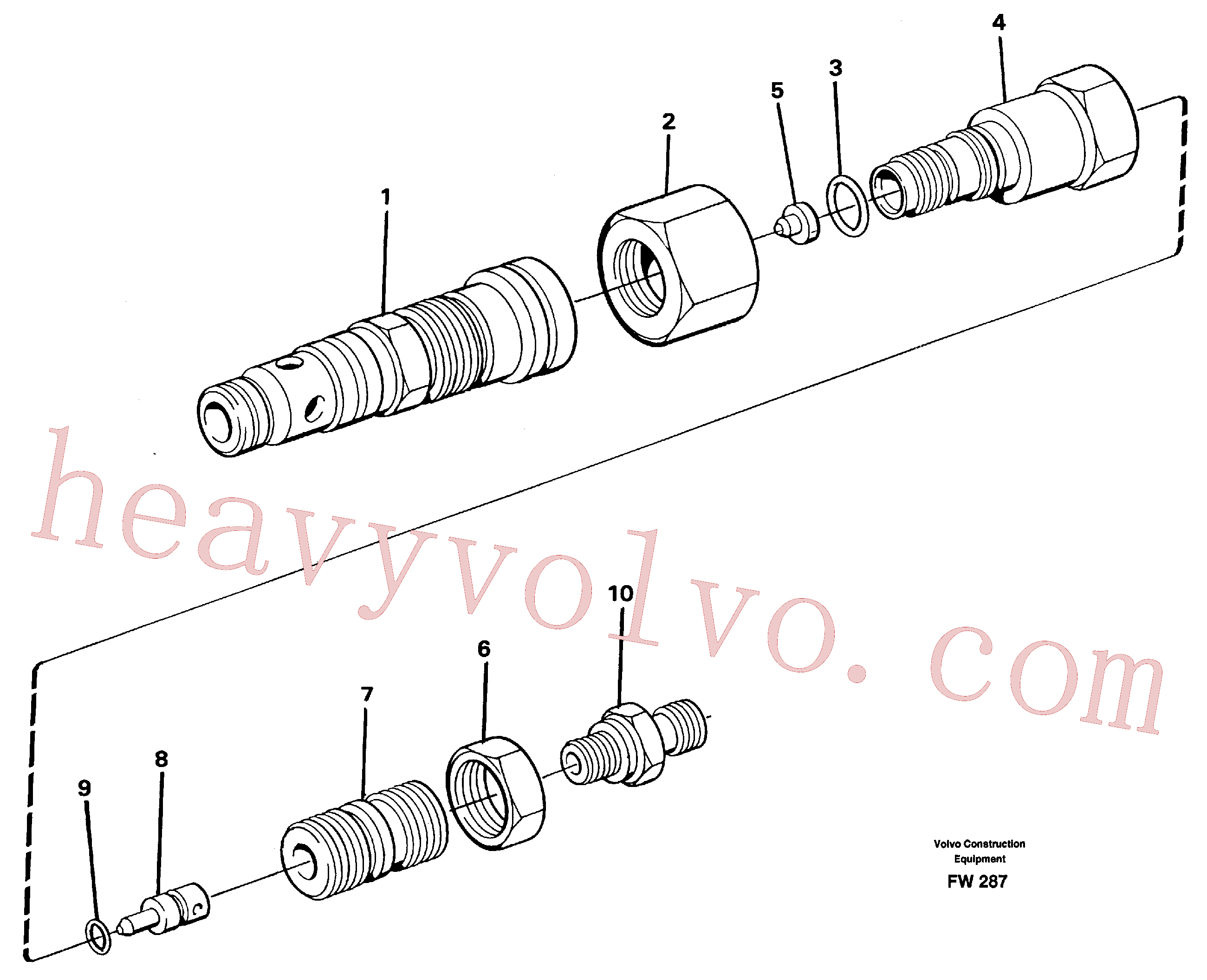 VOE14211968 O-ring for Volvo Excavator spare