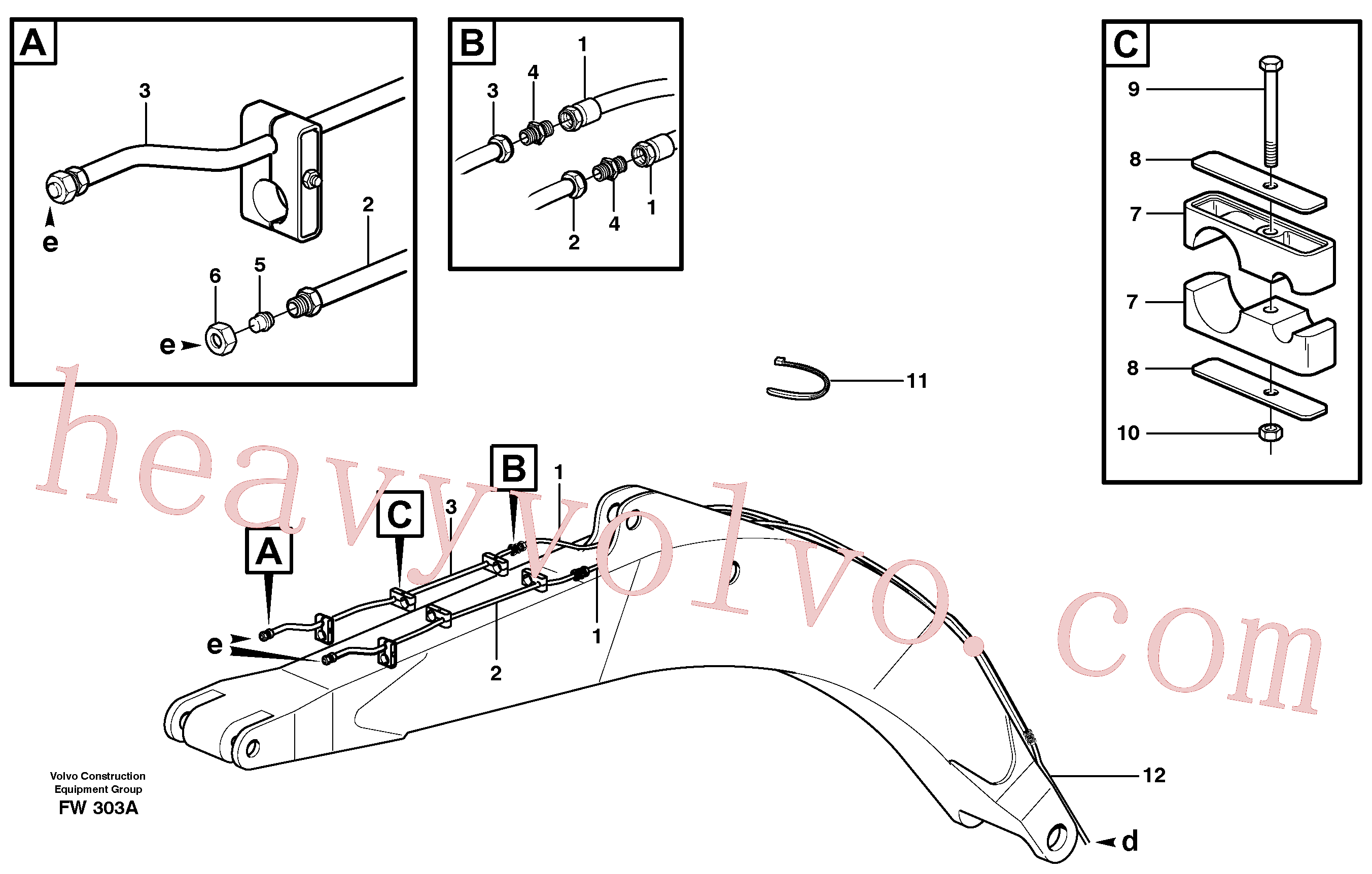 China Made VOE14344112 Rockmaster/4SP parts for Volvo Excavator