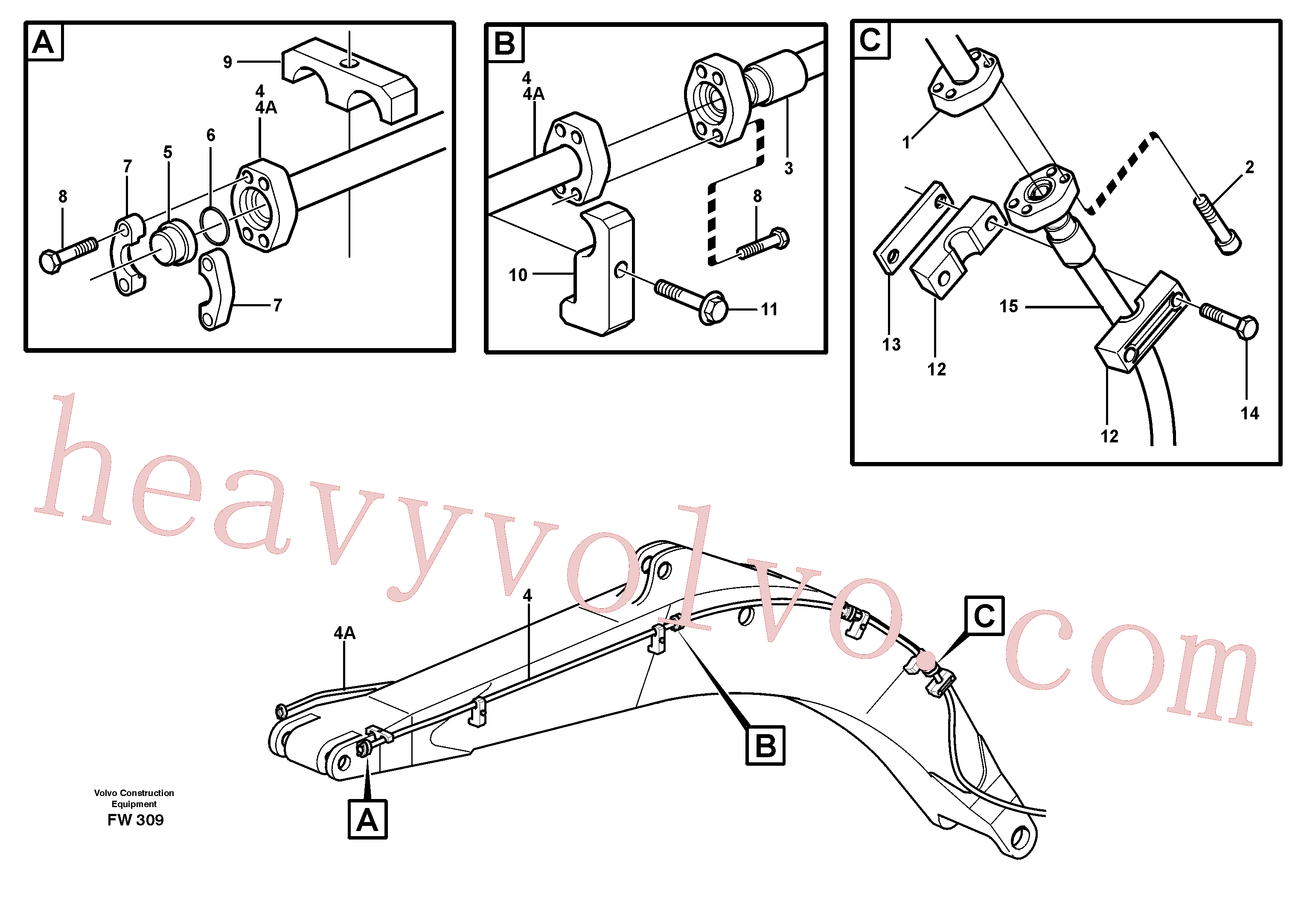 Volvo Assembly VOE14342031 Tube Assembly for sale
