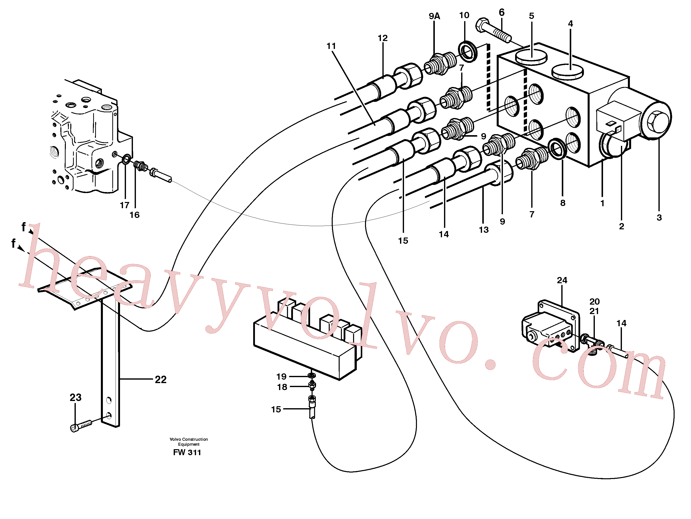 Volvo Assembly VOE14341396 Sealing ring for sale
