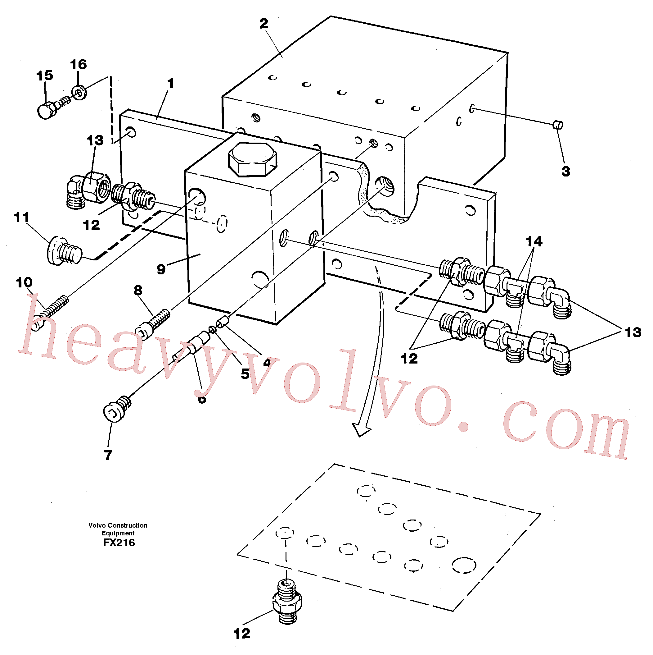 Volvo Assembly VOE190611 Ball for sale