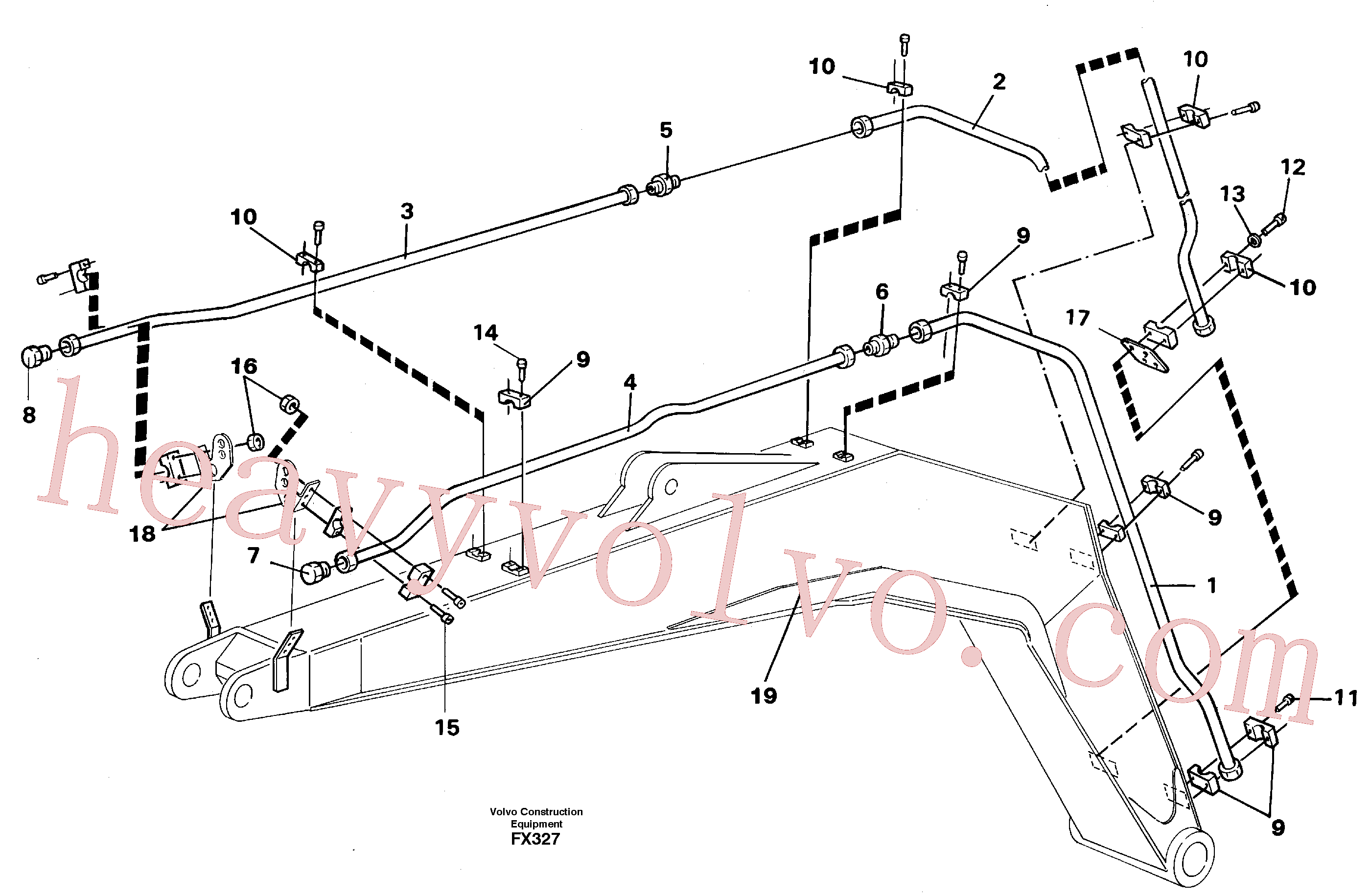 Volvo VOE14253360 Hammer hydraulics aftermarket part for sale