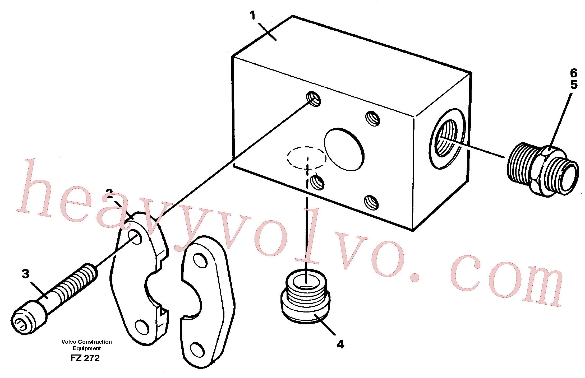 Wholesale VOE14252134 Housing for Volvo Excavator