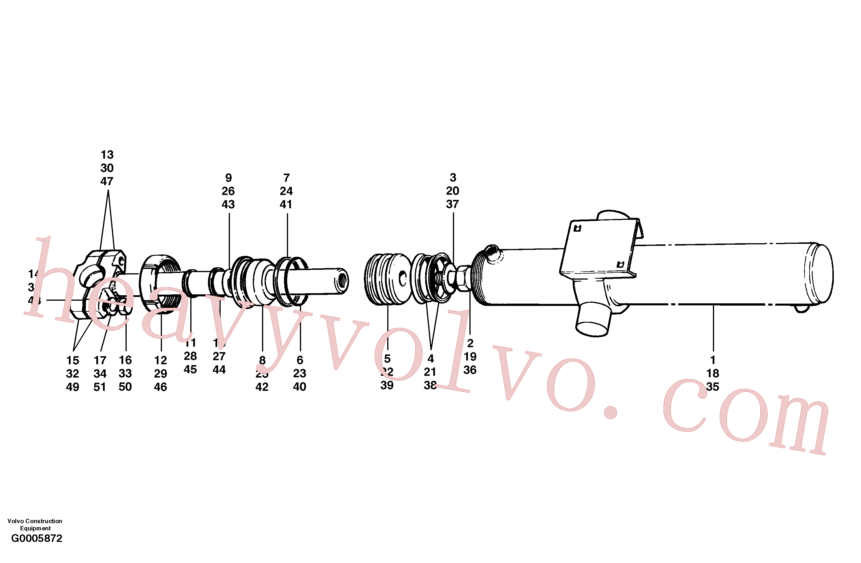 Volvo VOE12724220 Seal aftermarket part for sale