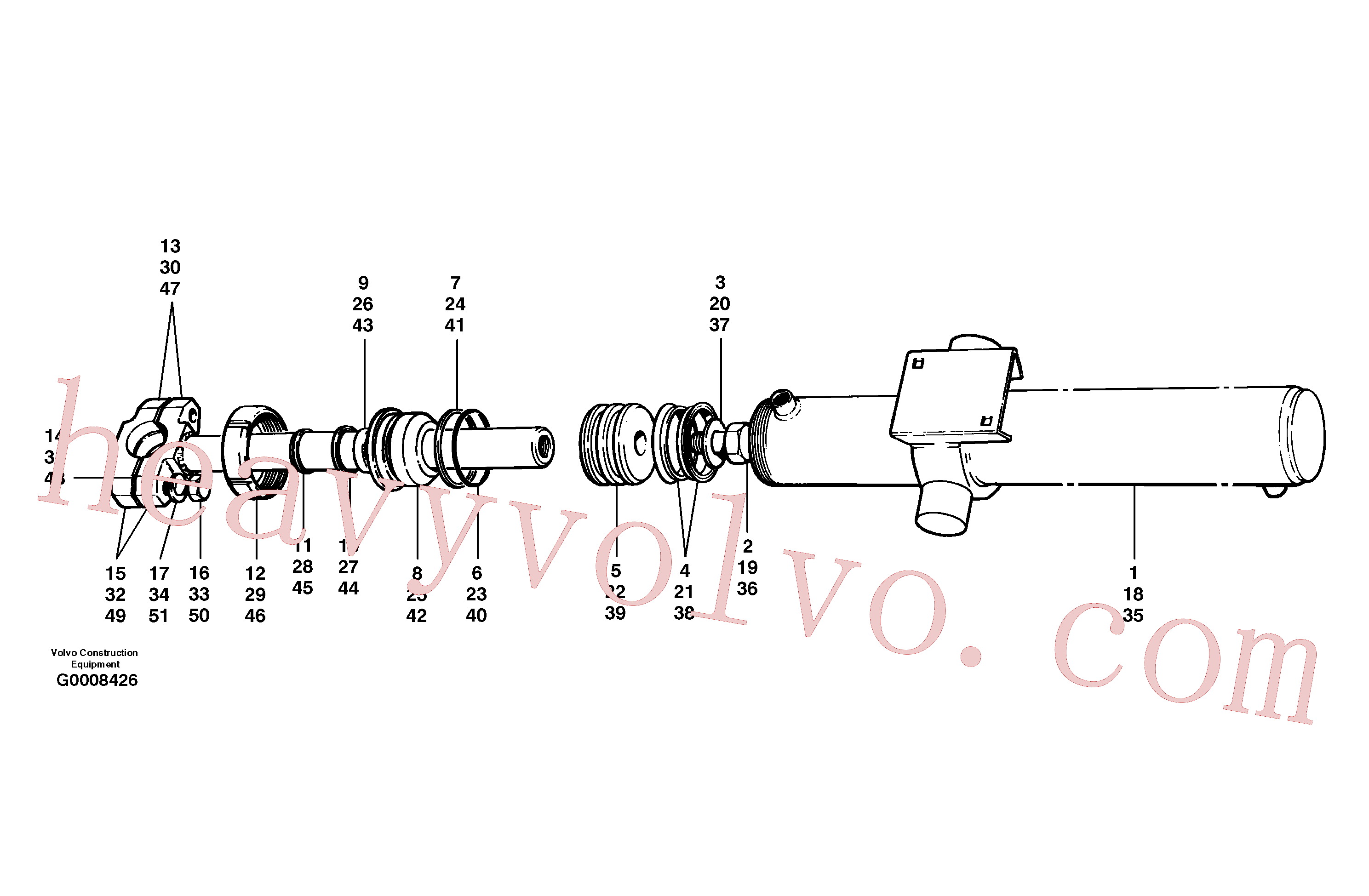 Volvo VOE12724220 Seal aftermarket part for sale