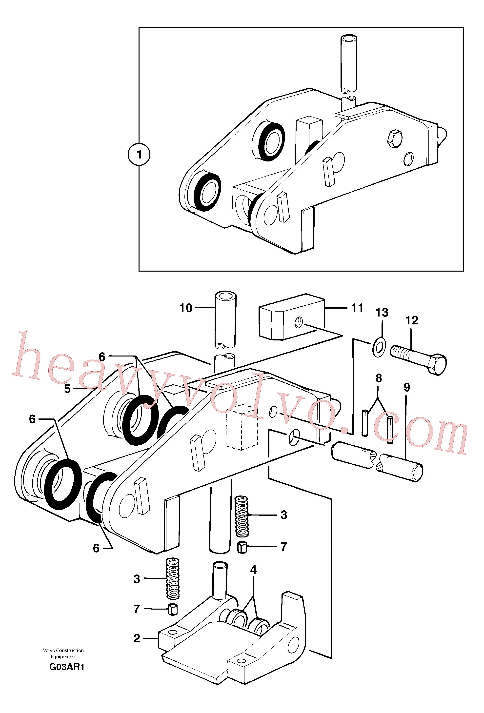 Volvo PJ4570049 Pin aftermarket part for sale