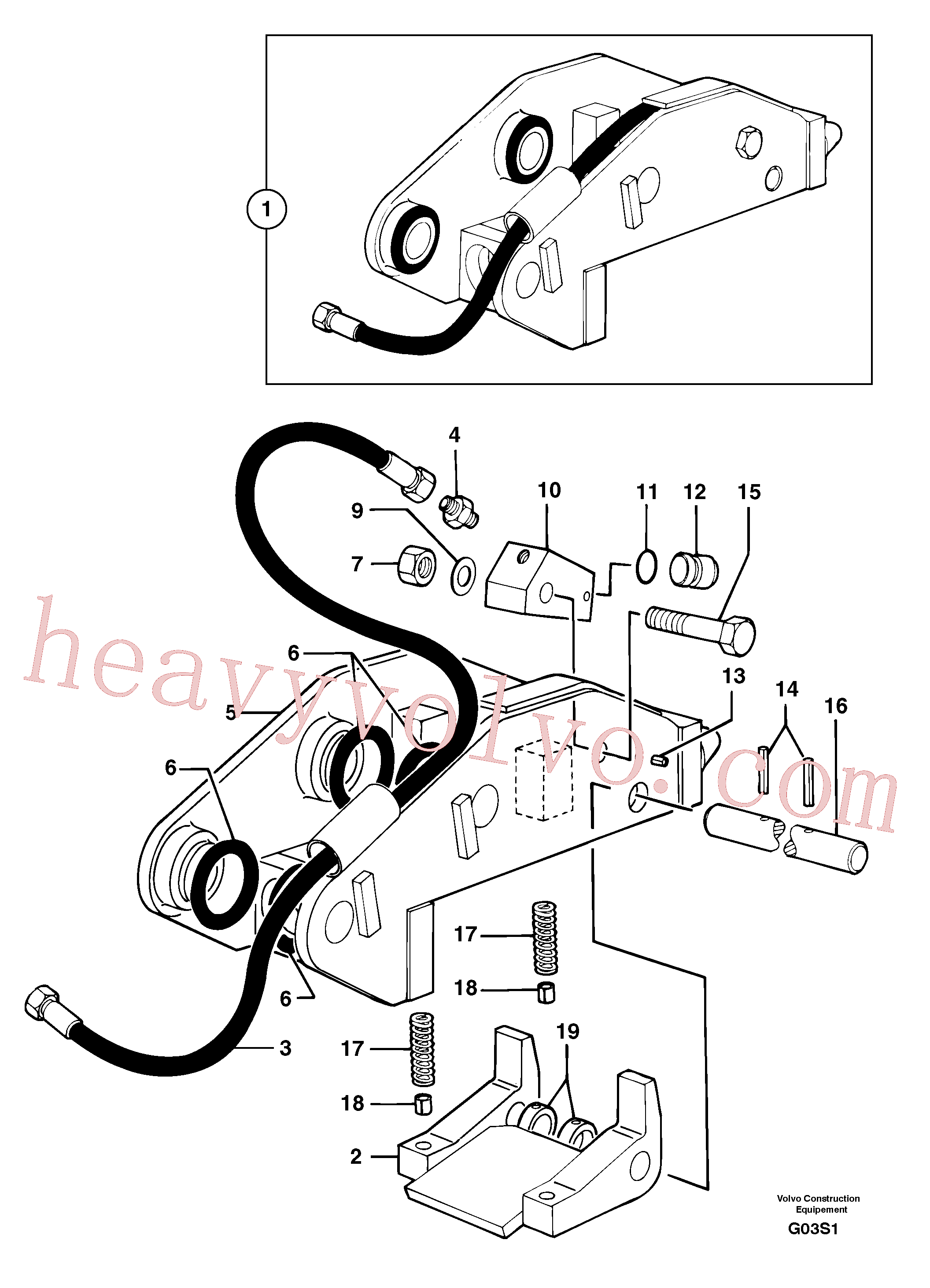 Volvo PJ4570049 Pin aftermarket part for sale