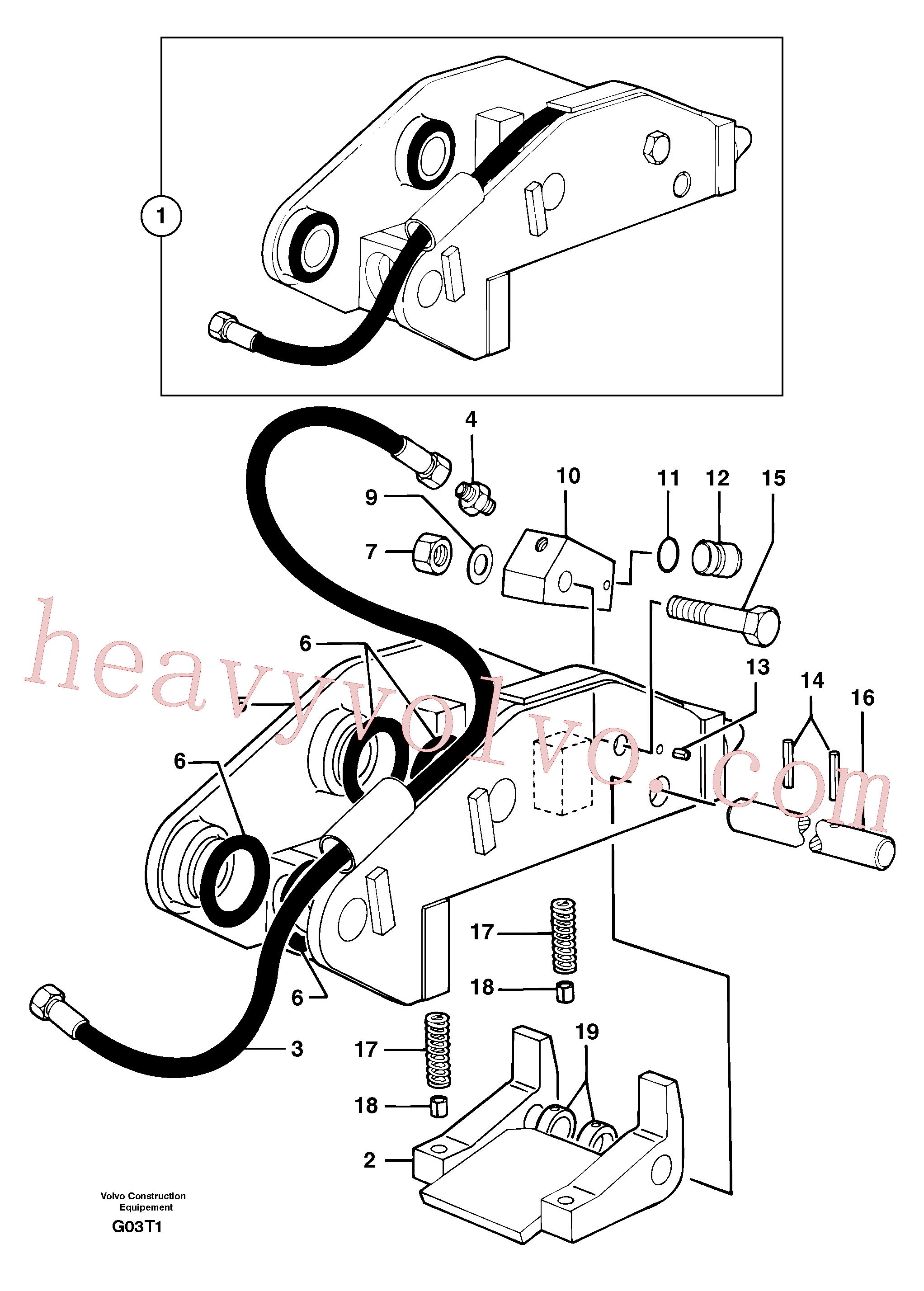 Volvo PJ4570049 Pin aftermarket part for sale