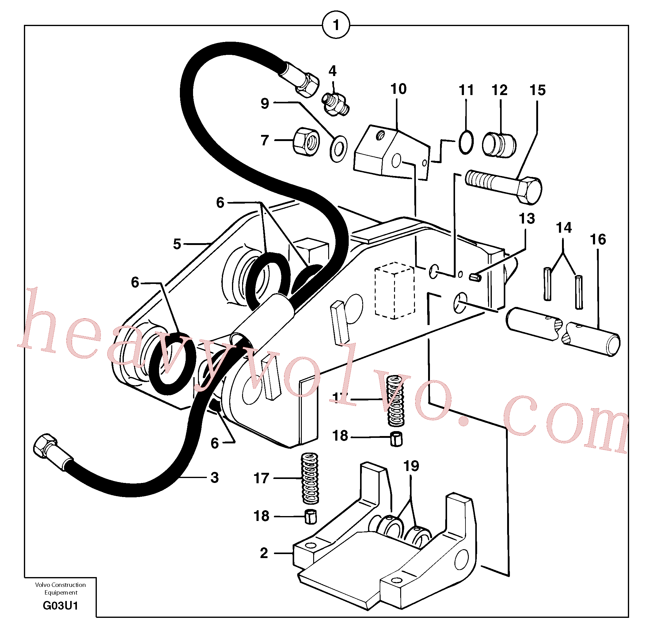 Volvo PJ4570049 Pin aftermarket part for sale