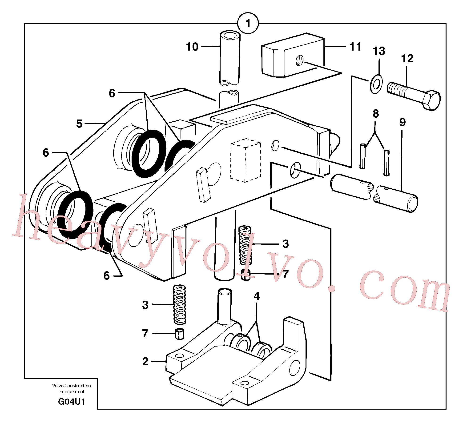 Volvo PJ4570049 Pin aftermarket part for sale