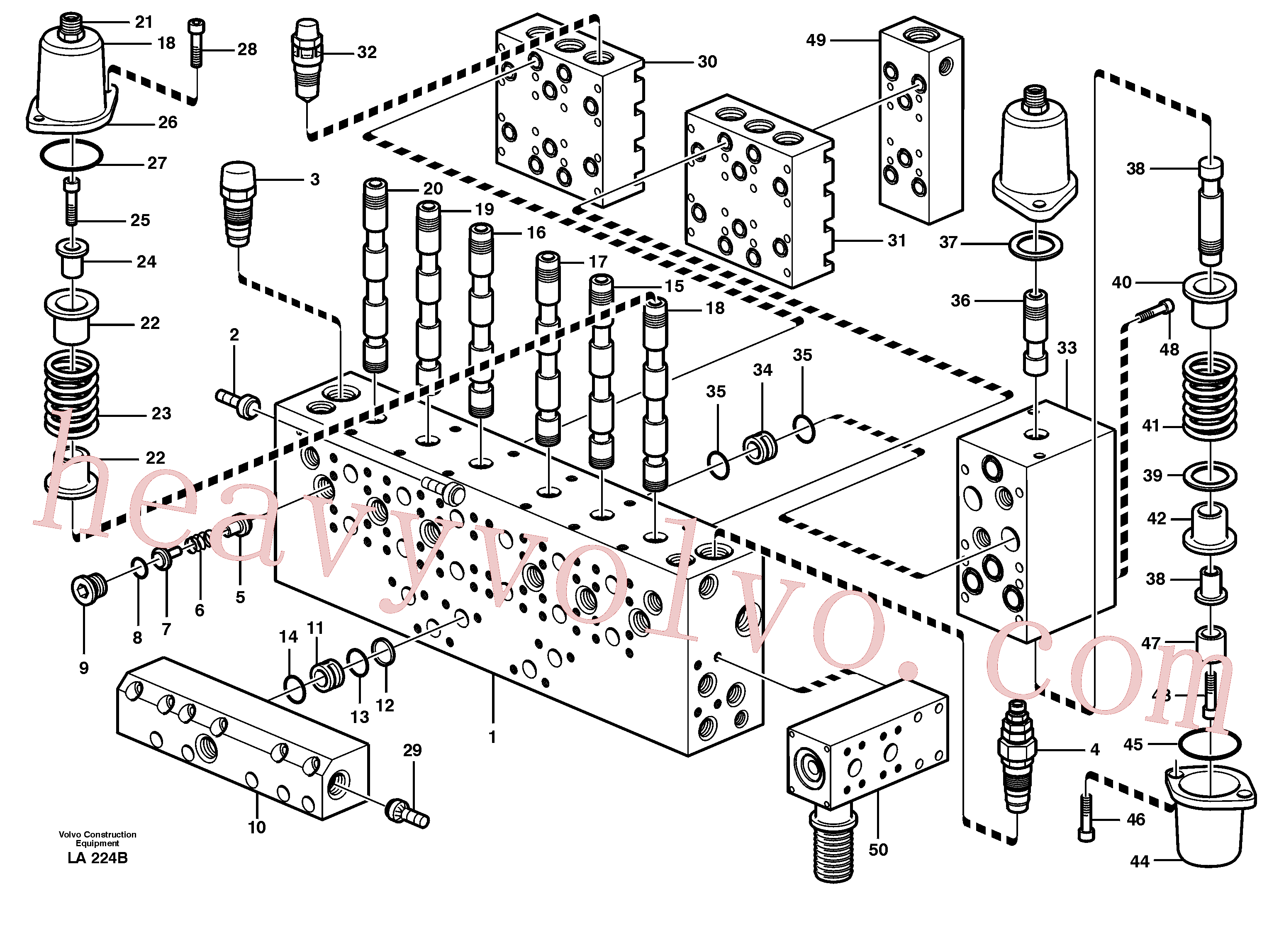 Volvo Assembly VOE981424 Snap ring for sale