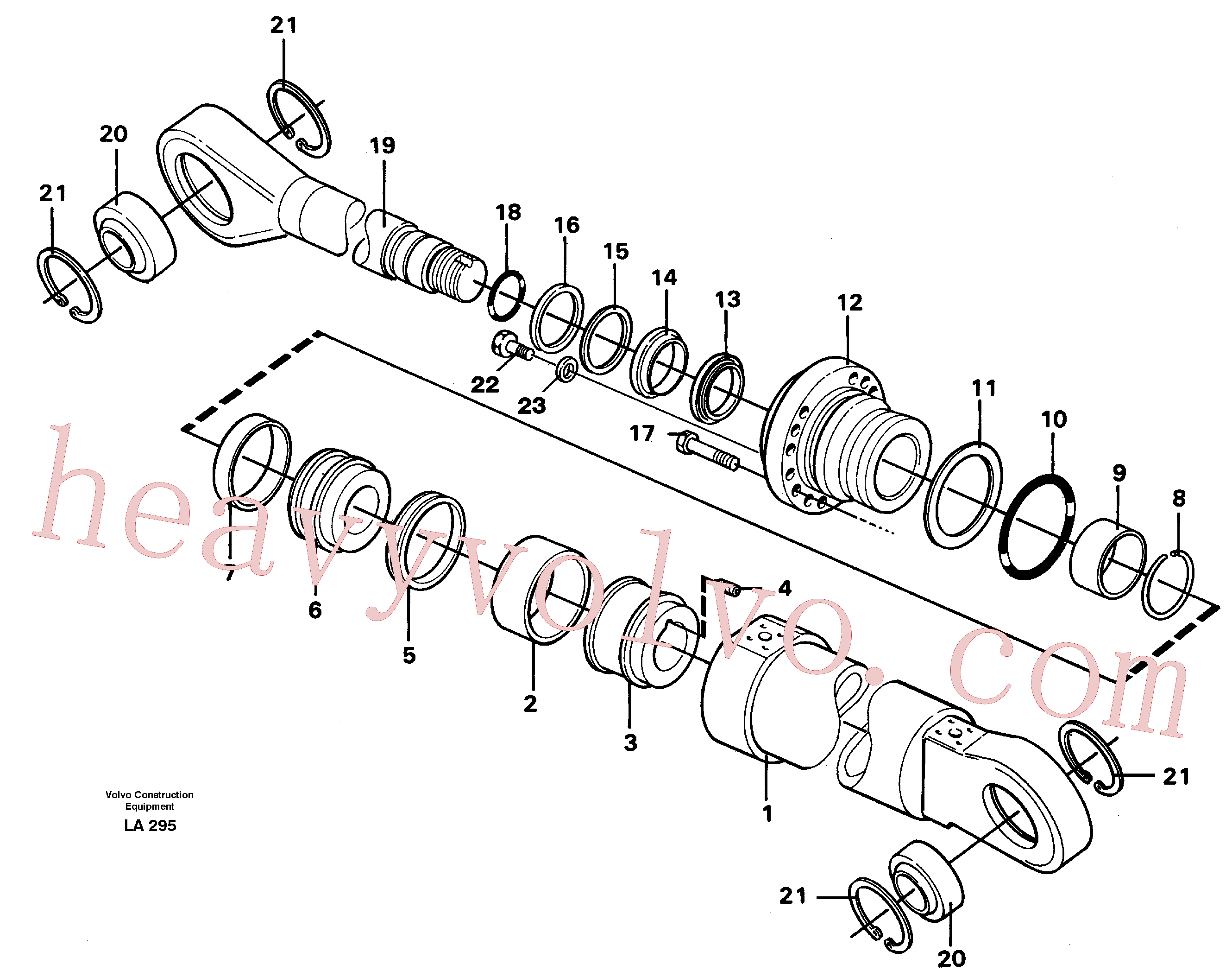 Wholesale VOE14237768 Guide ring for Volvo Excavator