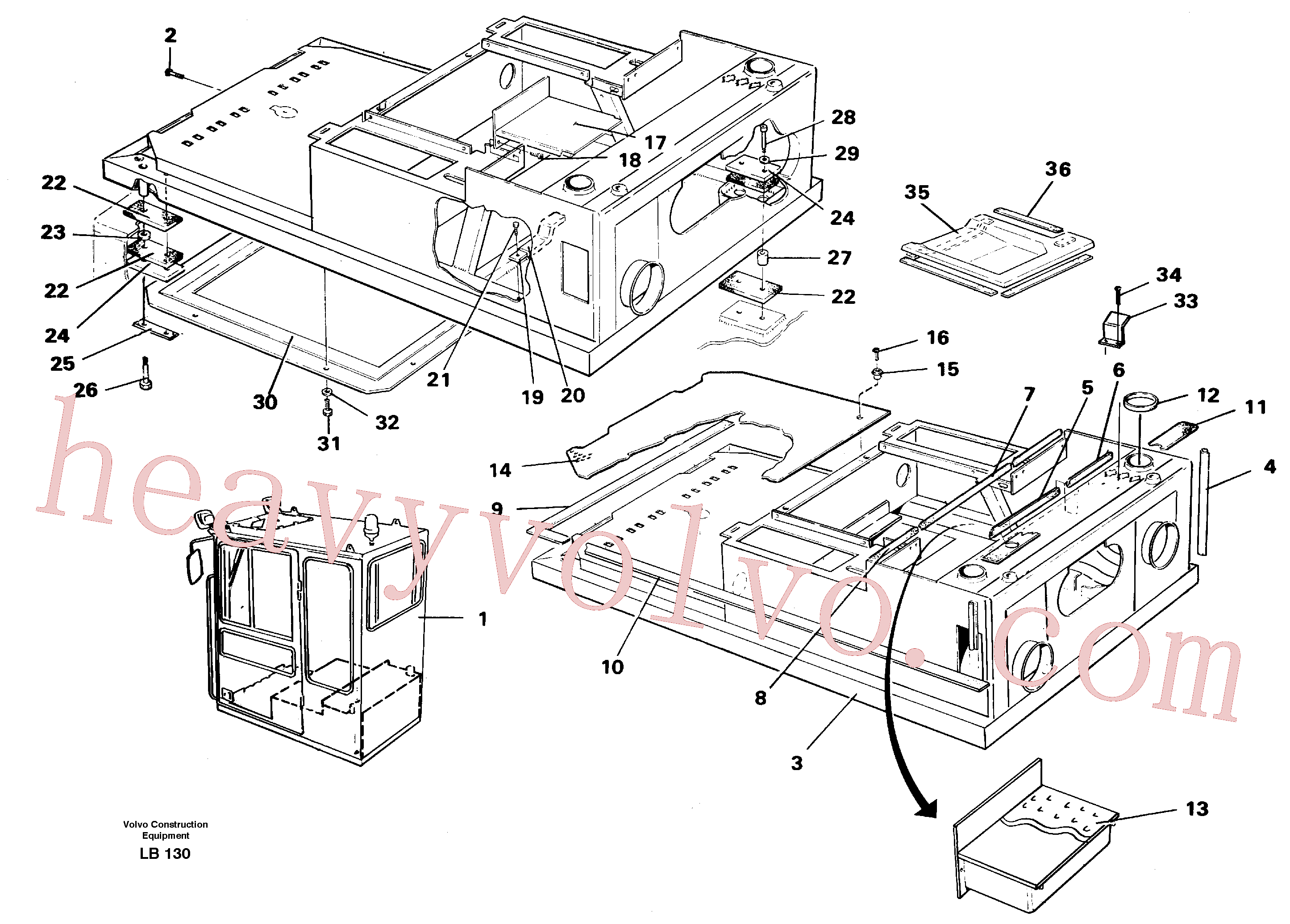 VOE14244843 Plate for Volvo Excavator spare
