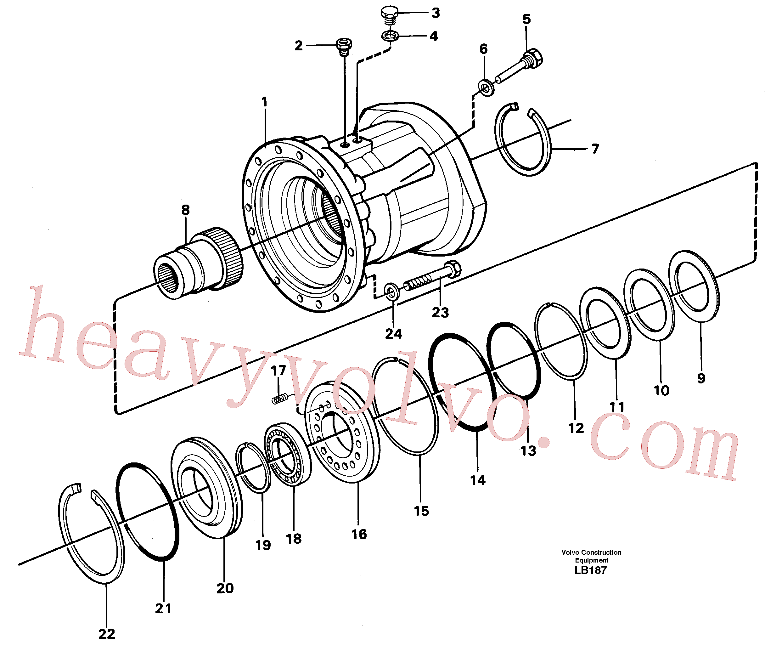 VOE11709382 Cover for Volvo Excavator spare