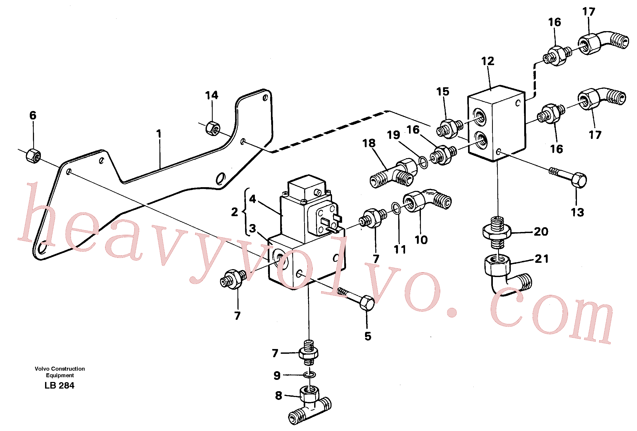 Volvo Assembly VOE14254331 Proportional valve for sale