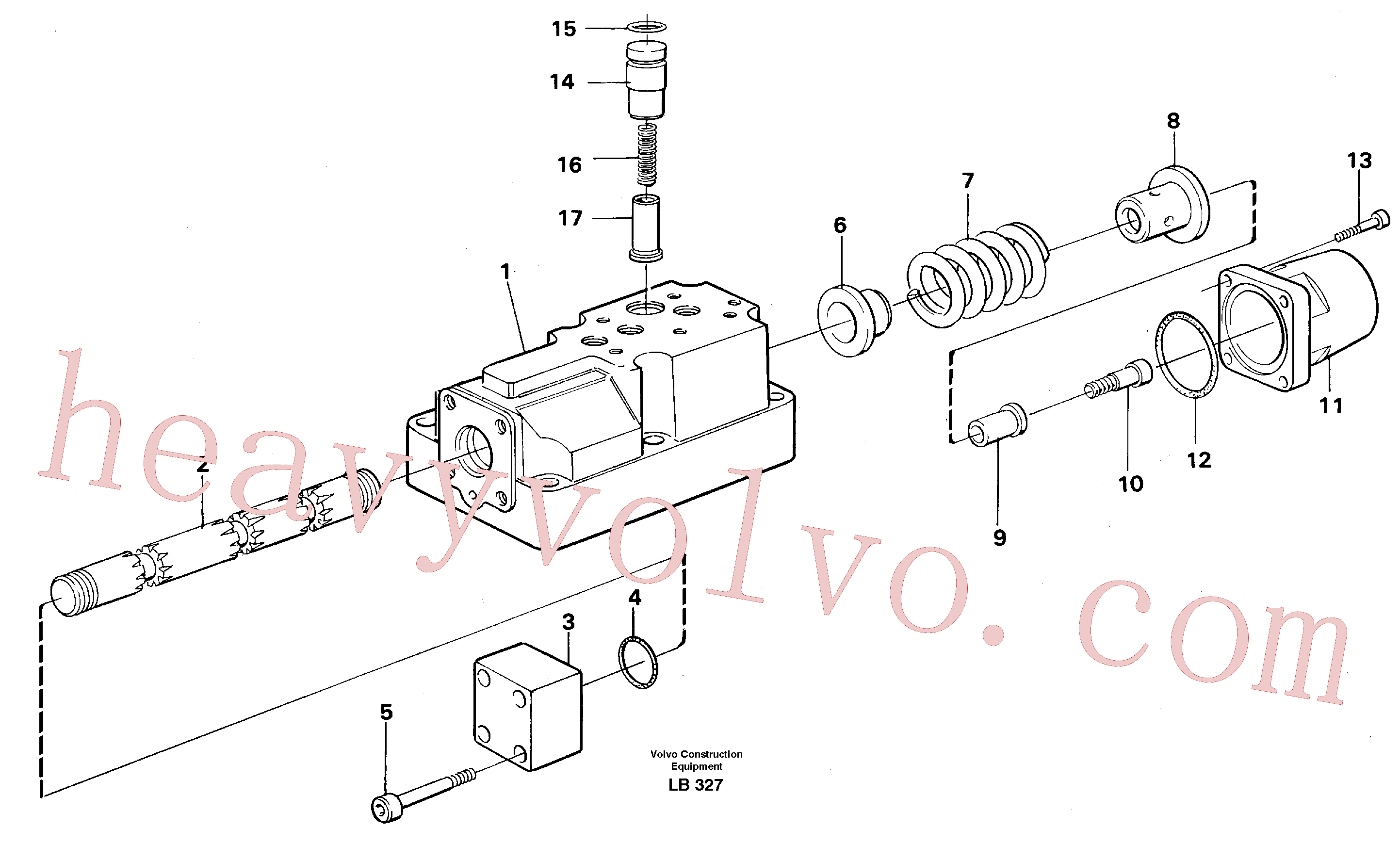China Made VOE14249351 Directional Valve parts for Volvo Excavator