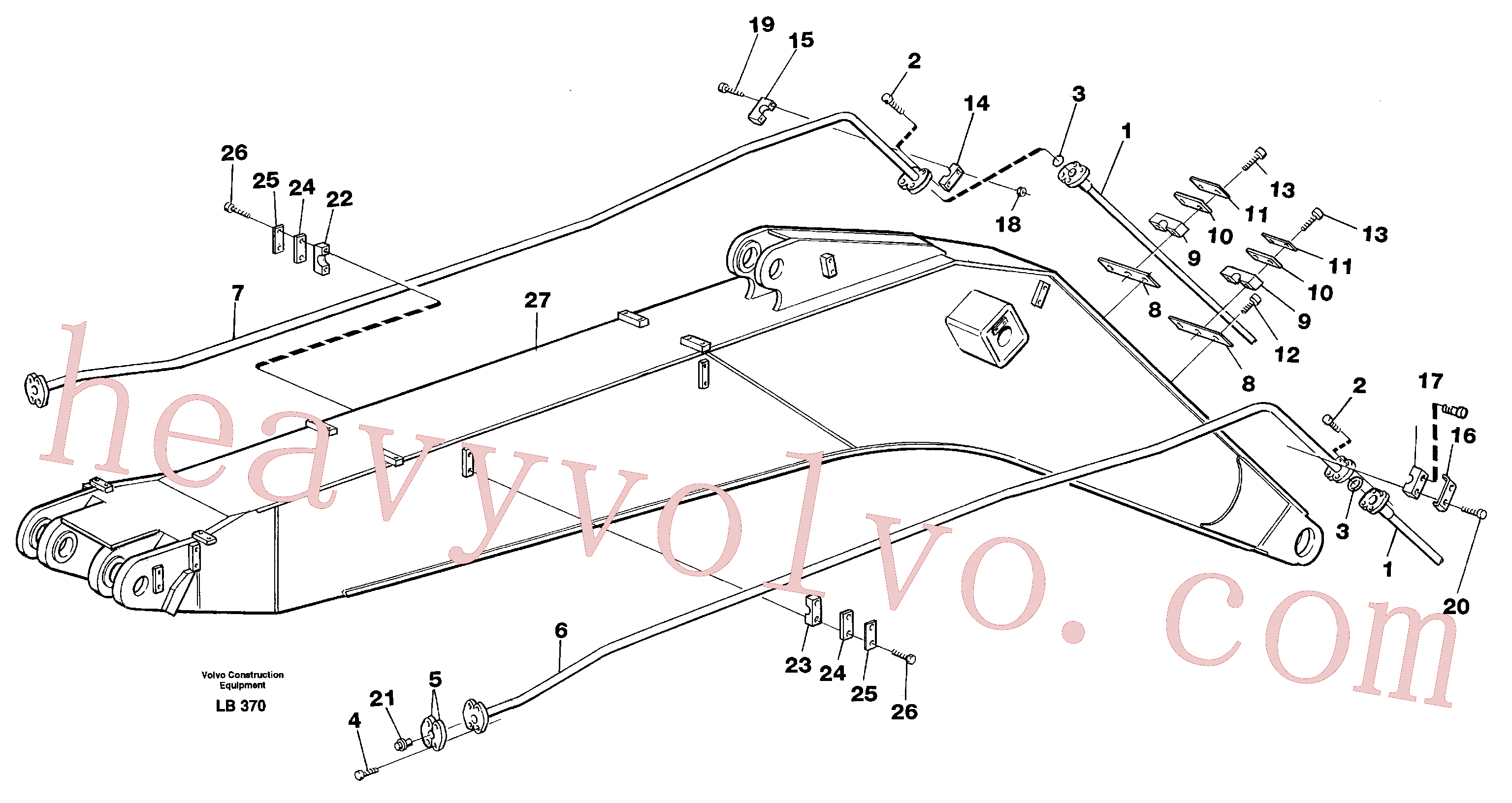 Volvo VOE14343298 Tube Assembly aftermarket part for sale