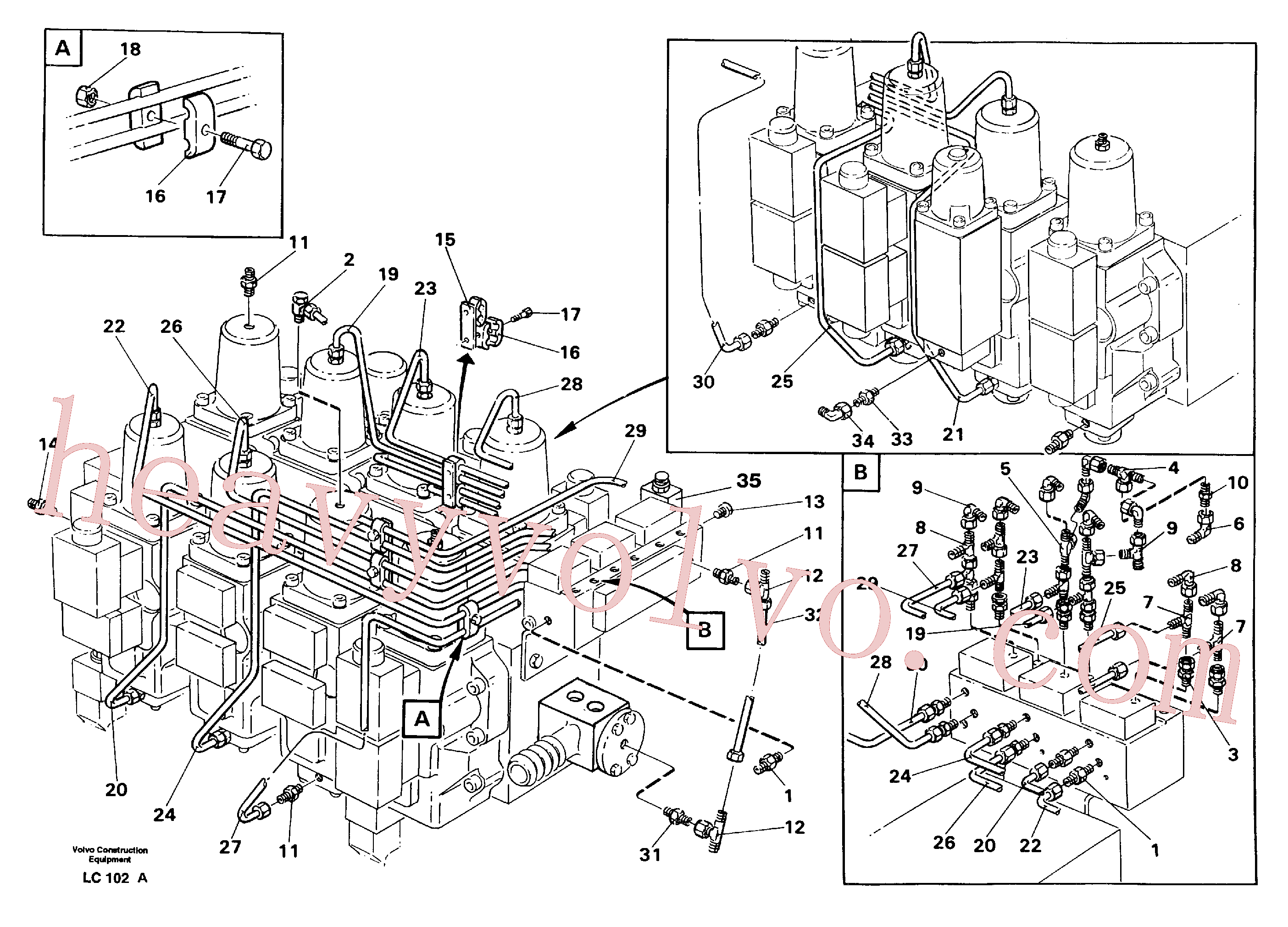 Volvo Assembly VOE14216050 Fitting for sale