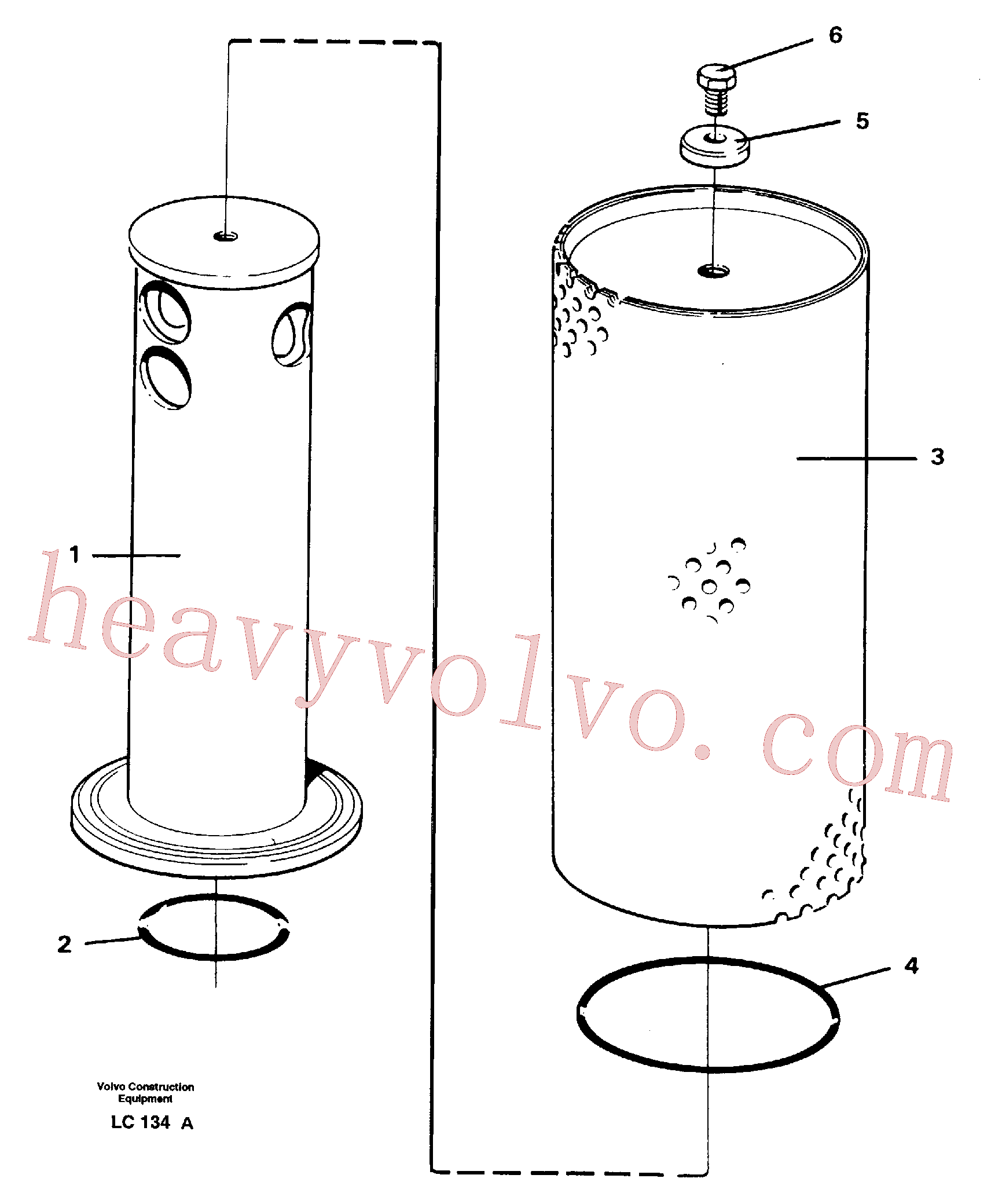 VOE14012329 O-ring for Volvo Excavator Parts