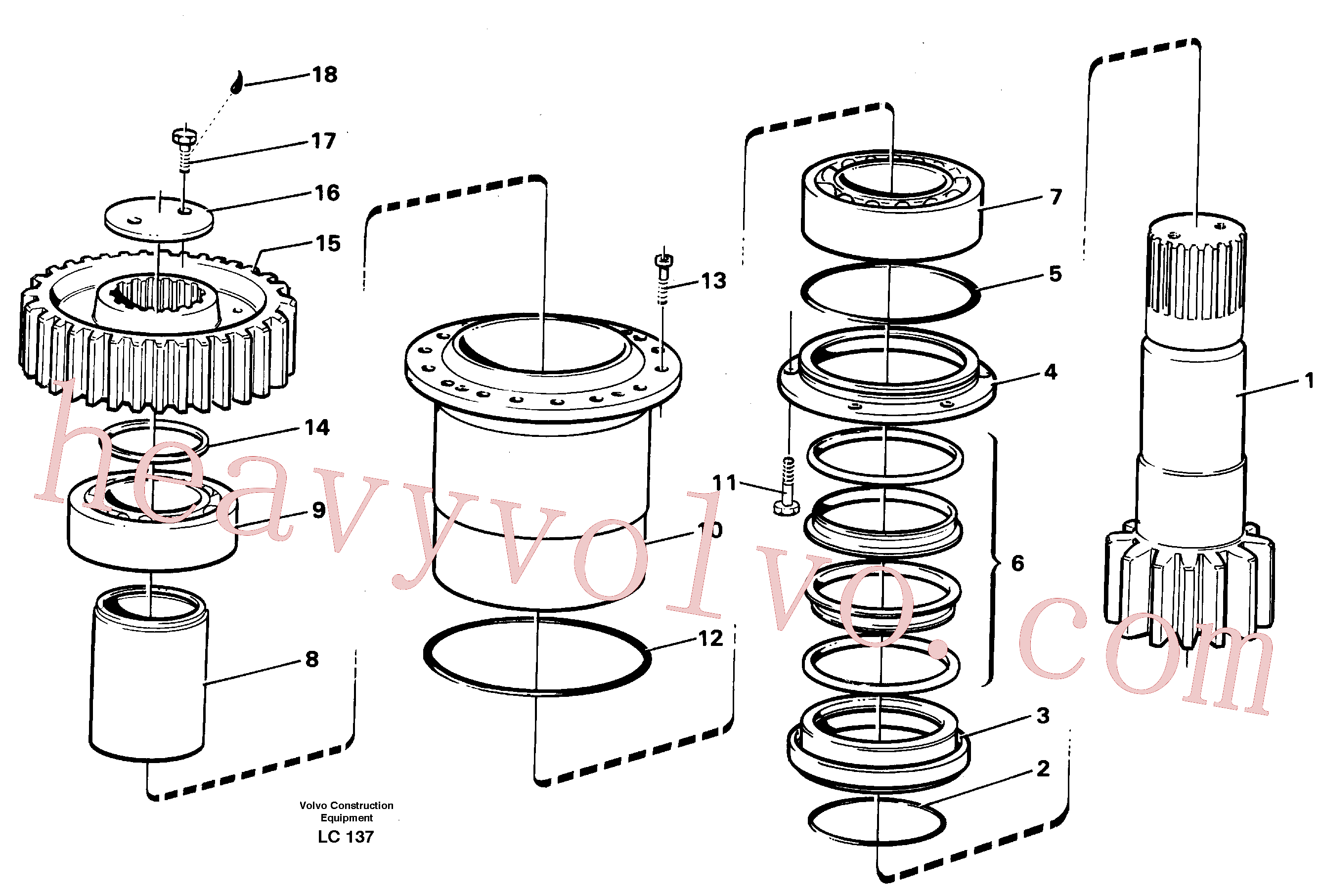 Volvo Assembly VOE14236024 Spacer for sale