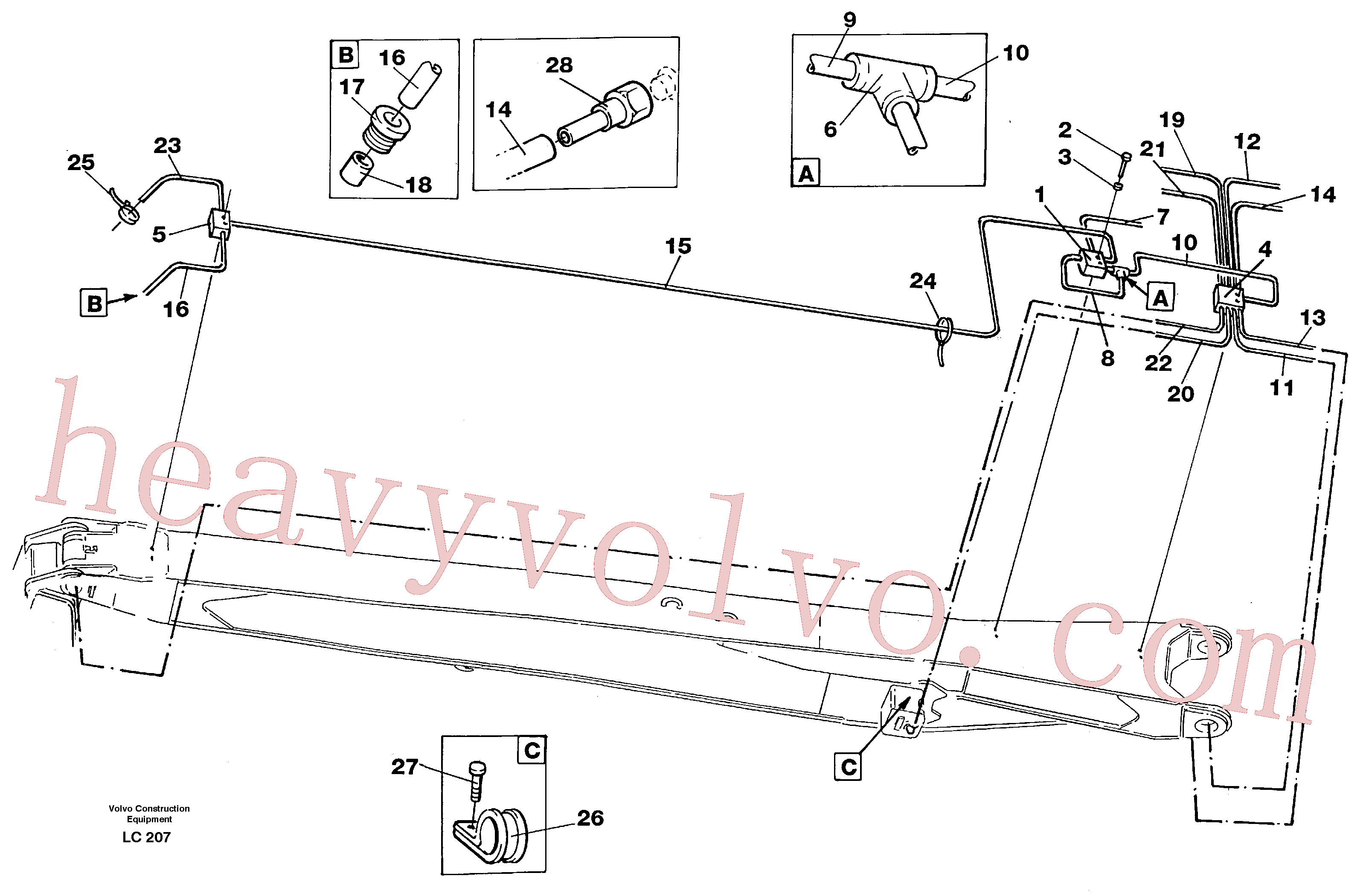 Wholesale VOE14267775 Adapter for Volvo Excavator