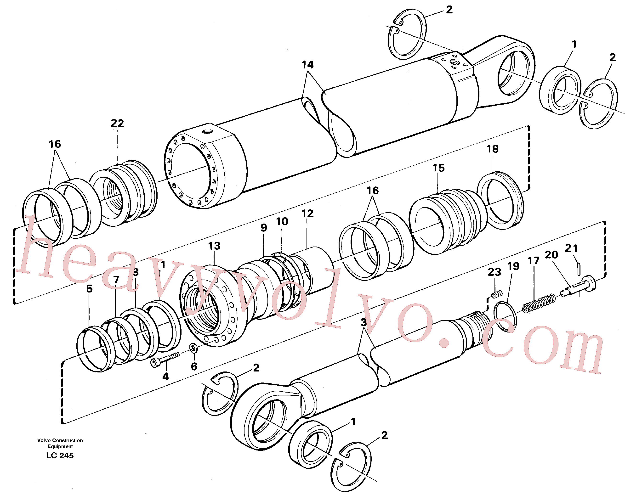 Volvo VOE13960237 O-ring aftermarket part for sale