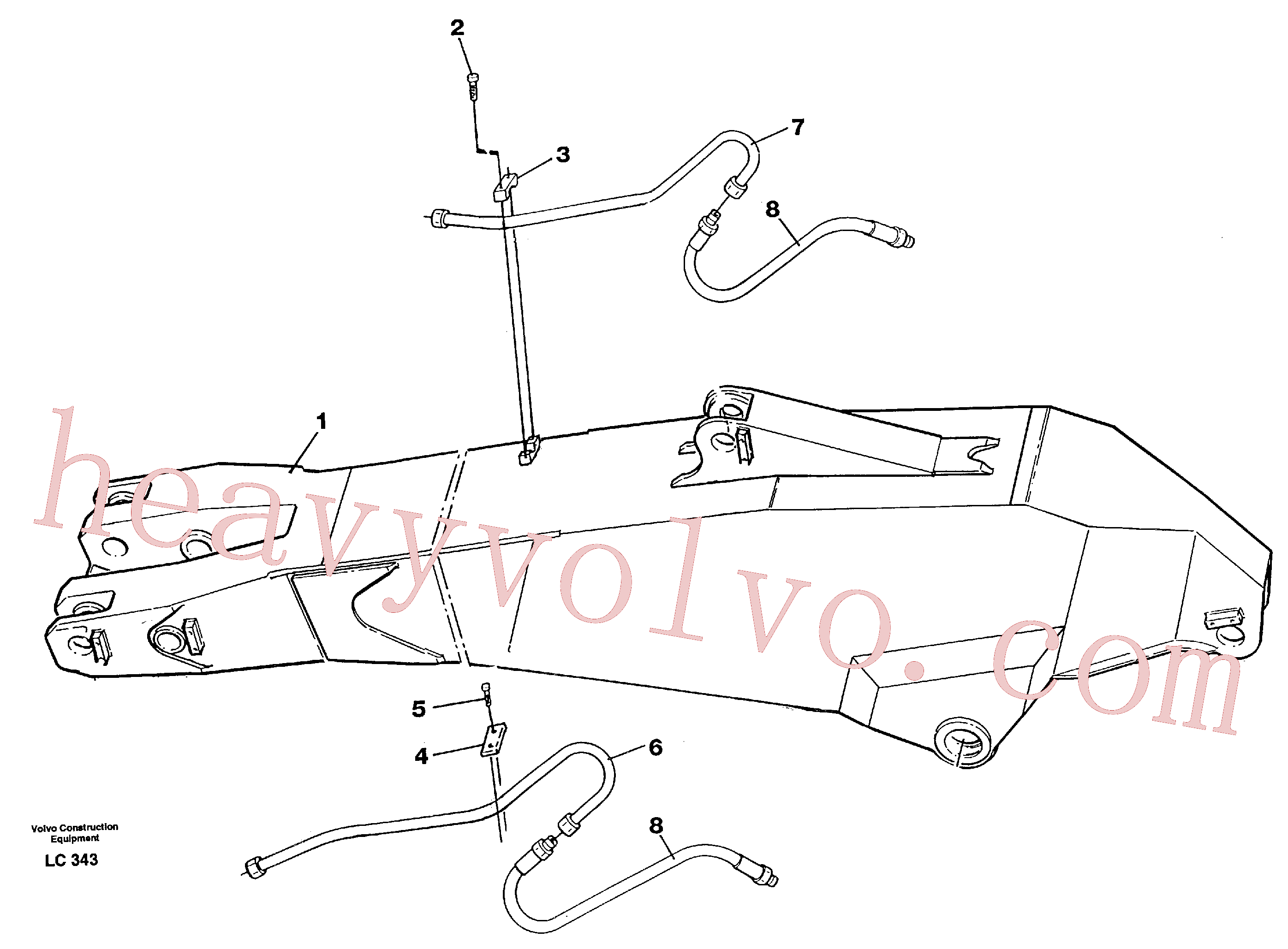 Wholesale VOE14267894 Tube Assembly for Volvo Excavator