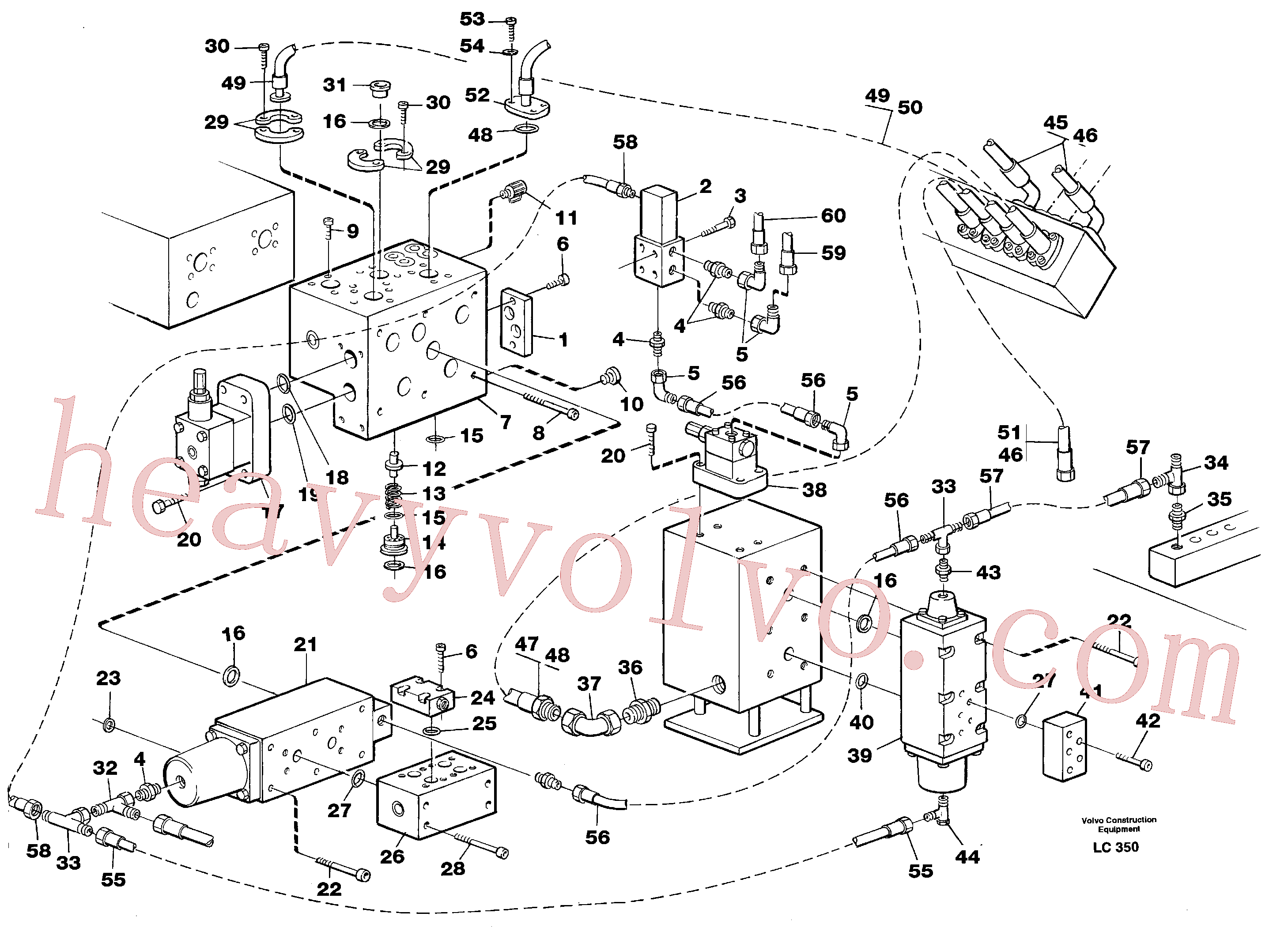 China Made VOE14249351 Directional Valve parts for Volvo Excavator