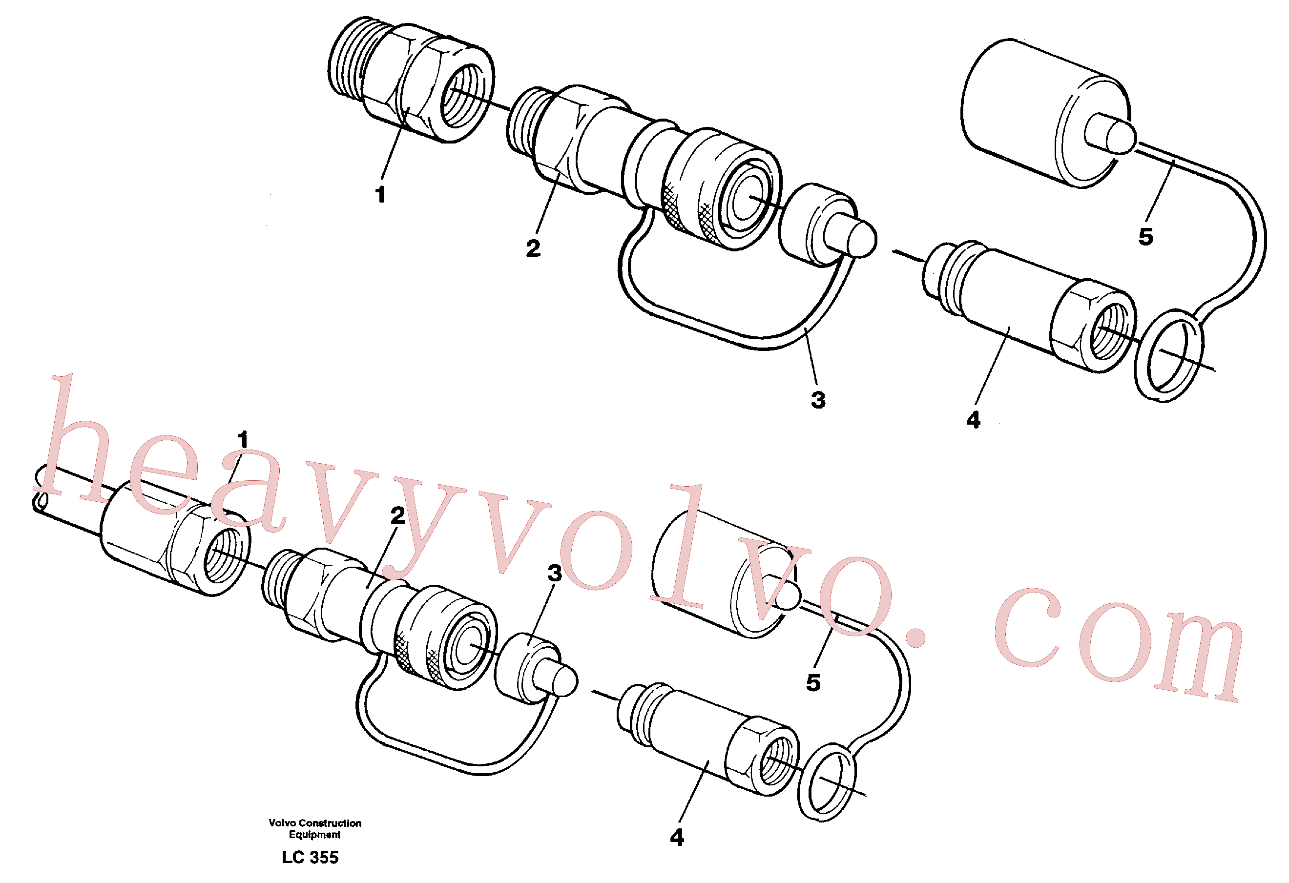 VOE14264372 Engaging sleeve for Volvo Excavator Parts