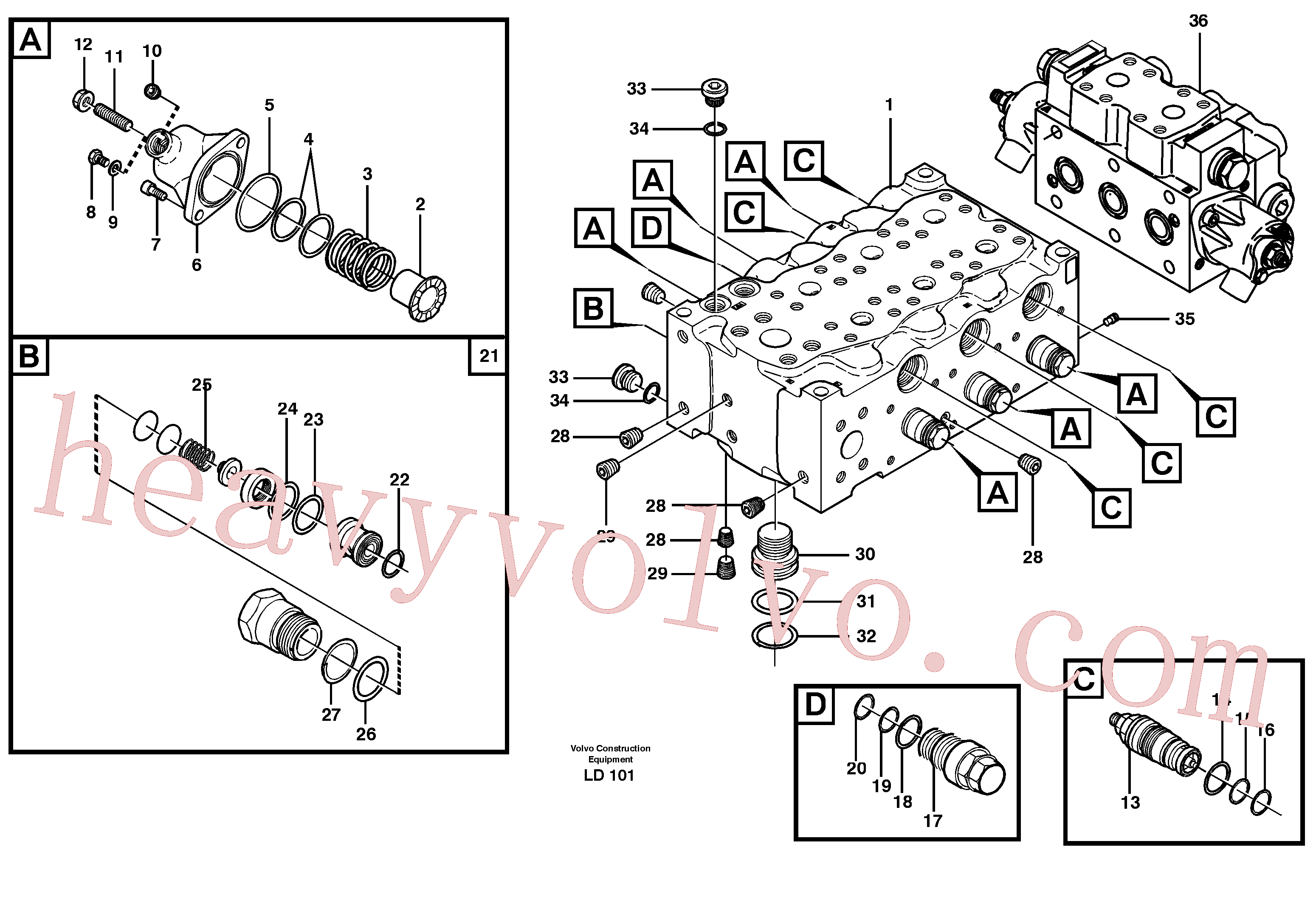 Wholesale VOE11704828 O-ring for Volvo Excavator