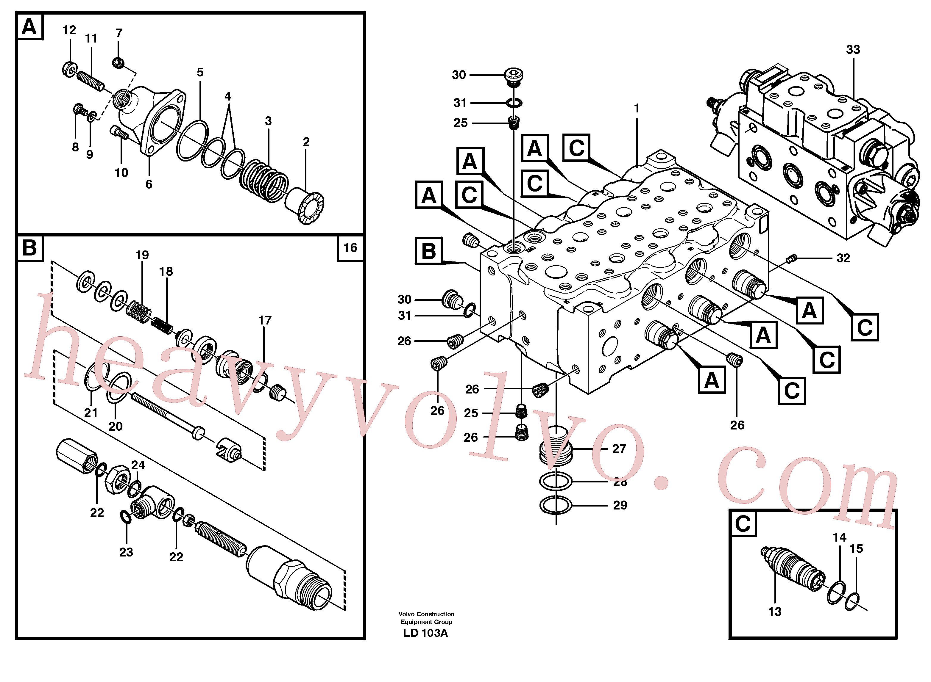 Wholesale VOE11704828 O-ring for Volvo Excavator