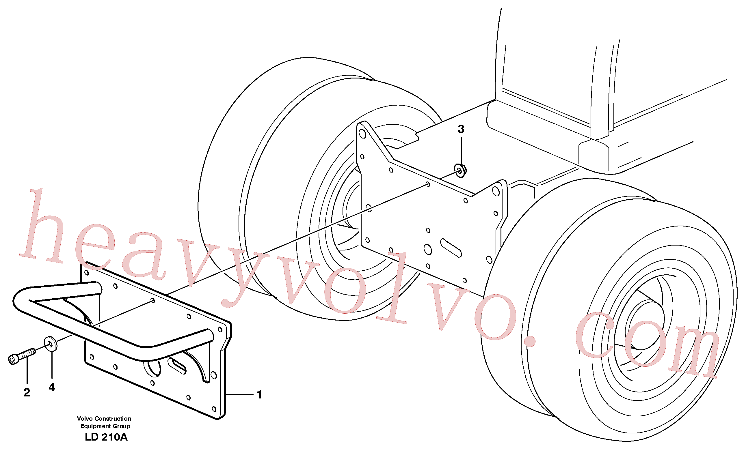 Wholesale VOE930850 Plain washer for Volvo Excavator