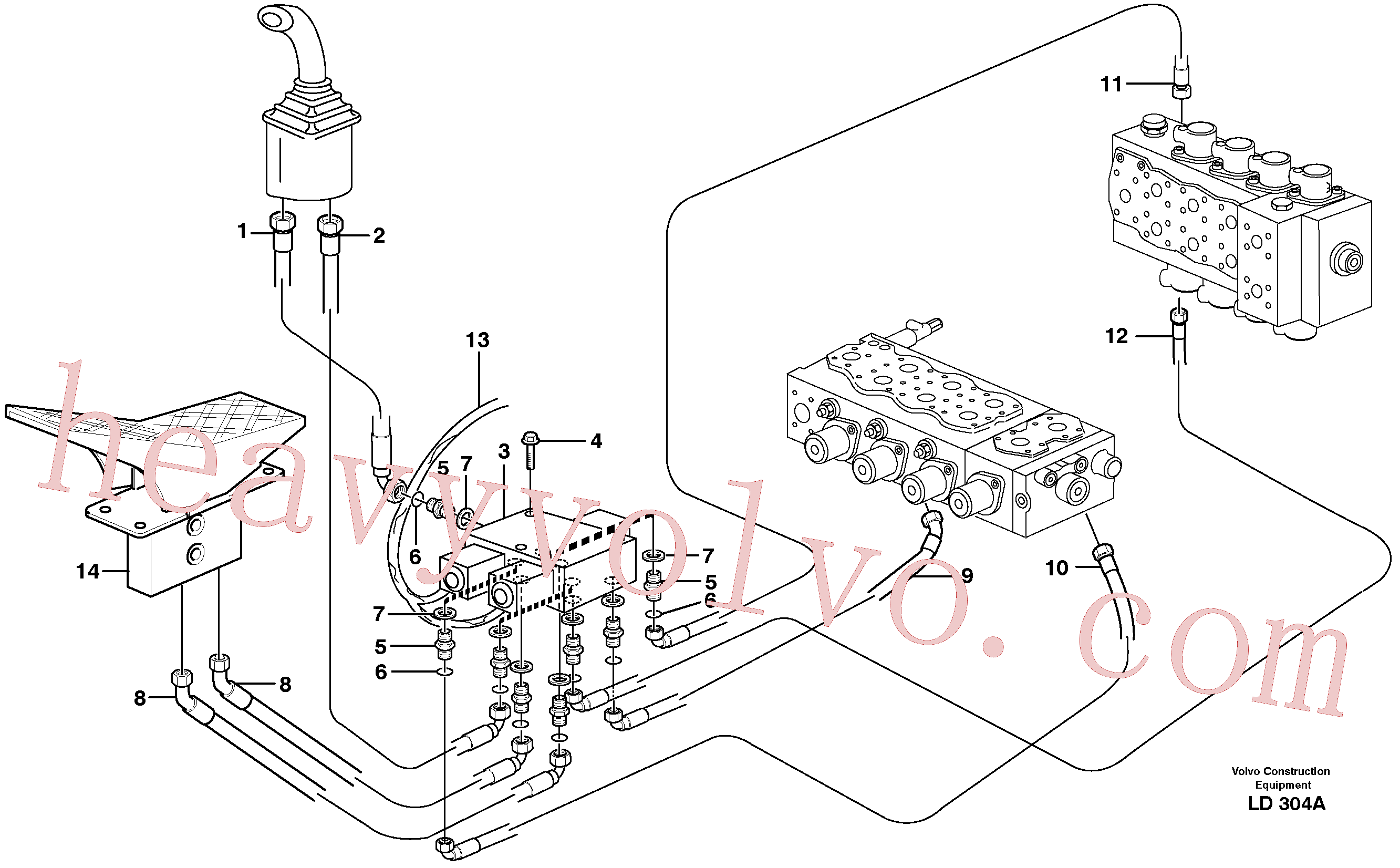 Wholesale VOE14378961 Cable harness for Volvo Excavator