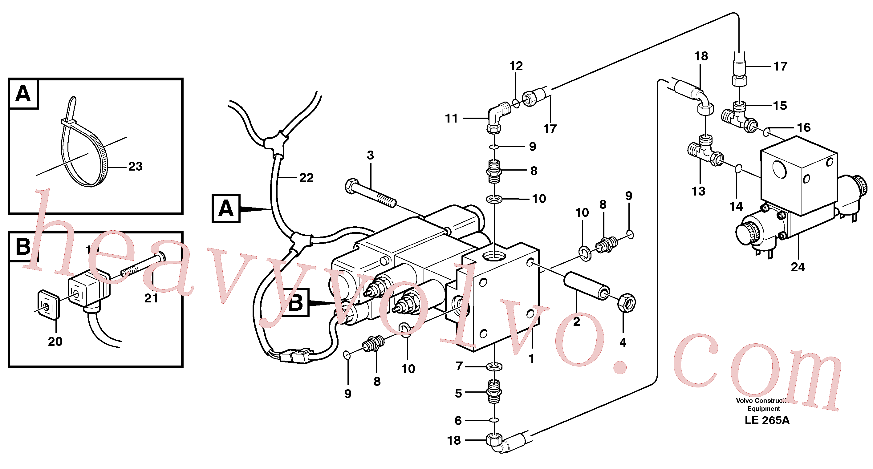 Volvo Assembly VOE13933927 Elbow nipple for sale