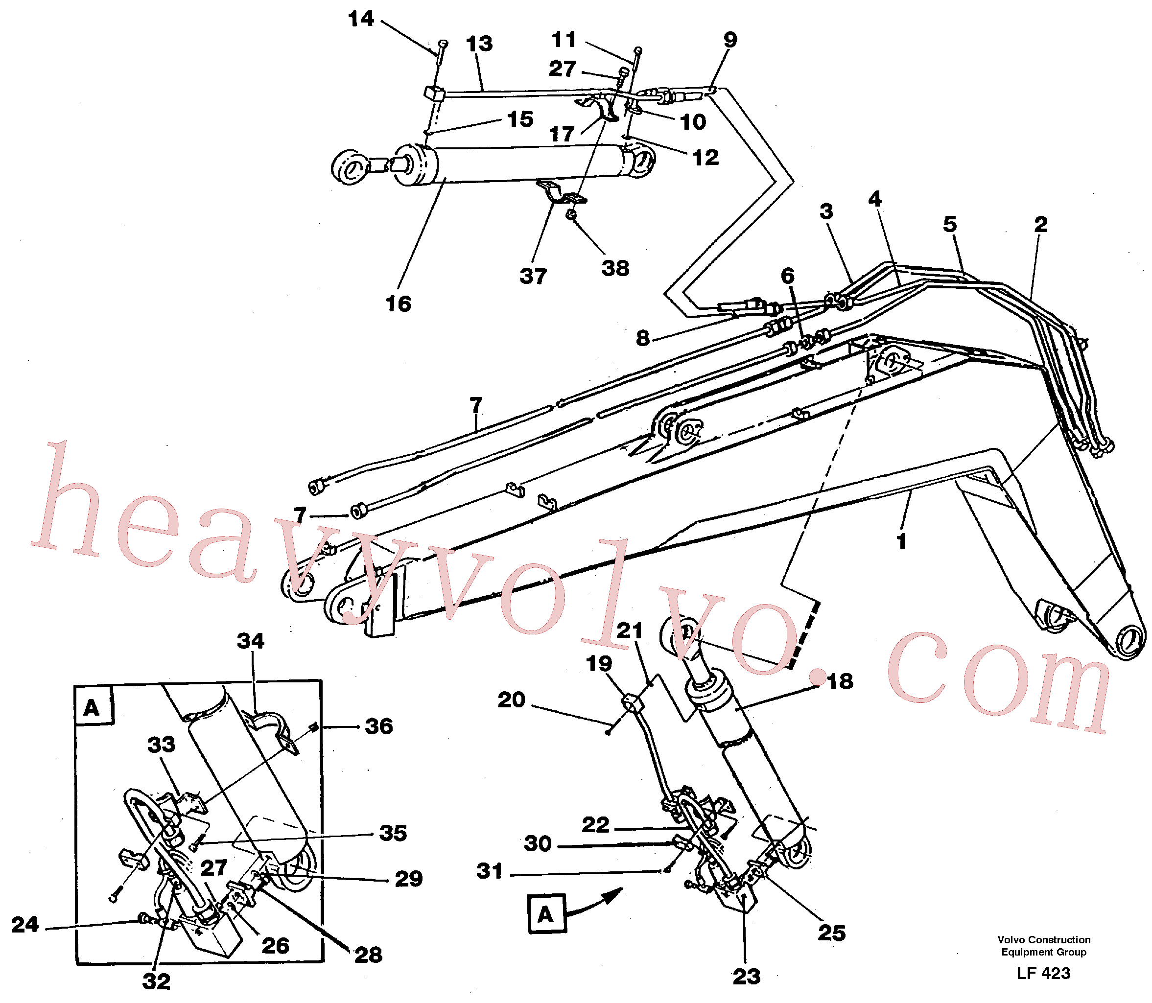 Volvo VOE14255452 Tube Assembly aftermarket part for sale