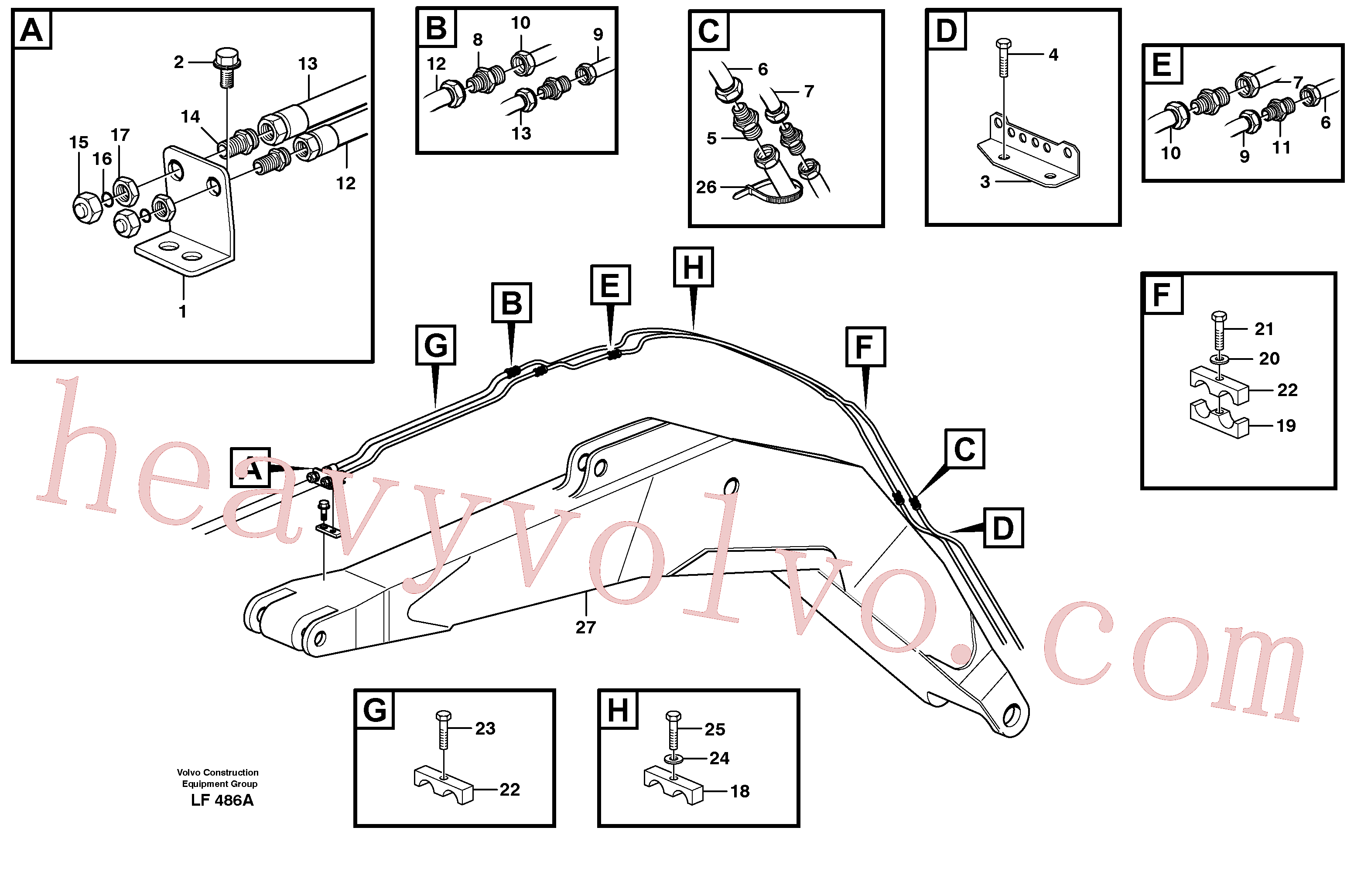Volvo VOE14255445 Tube Assembly aftermarket part for sale