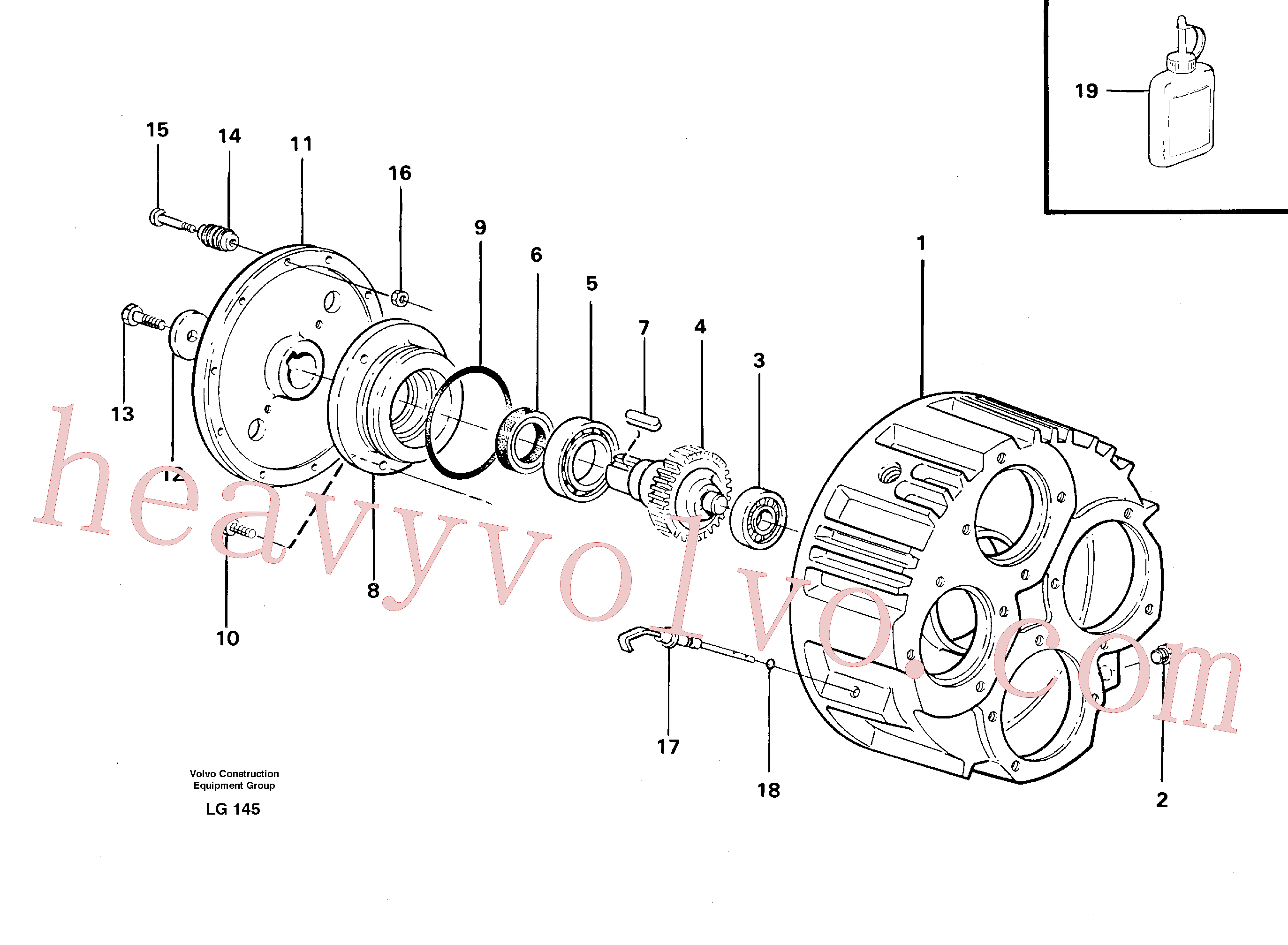 Volvo excavator part VOE4864294 Plug for sale