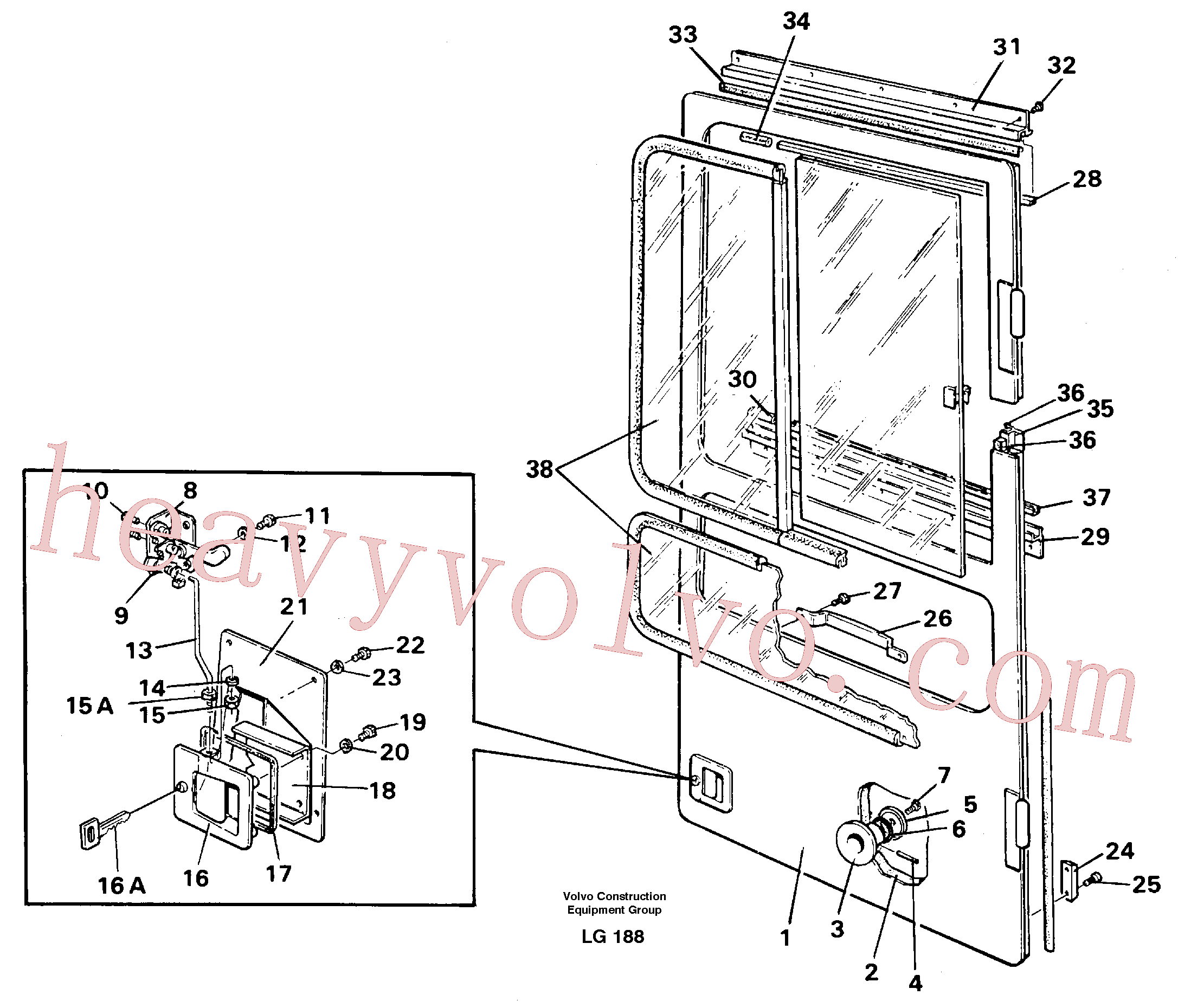 VOE14213043 Washer for Volvo Excavator spare