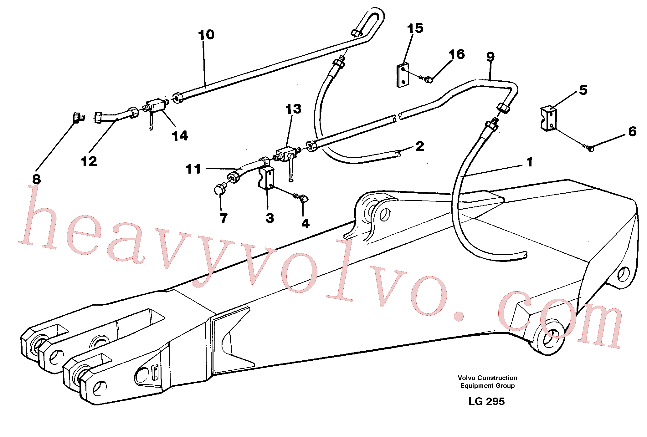 Wholesale VOE14245514 Tube Assembly for Volvo Excavator