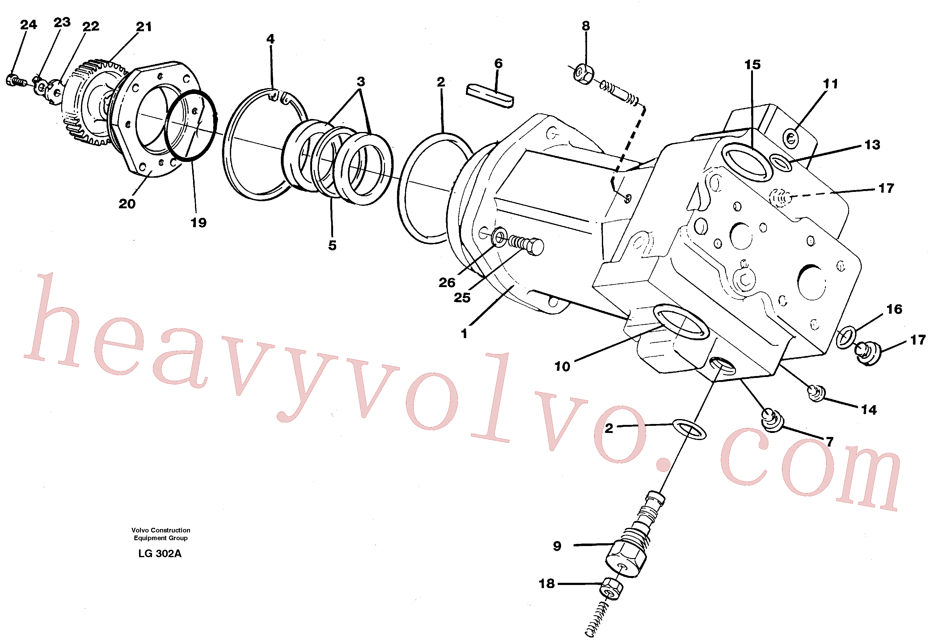 Volvo VOE14212125 Plug aftermarket part for sale