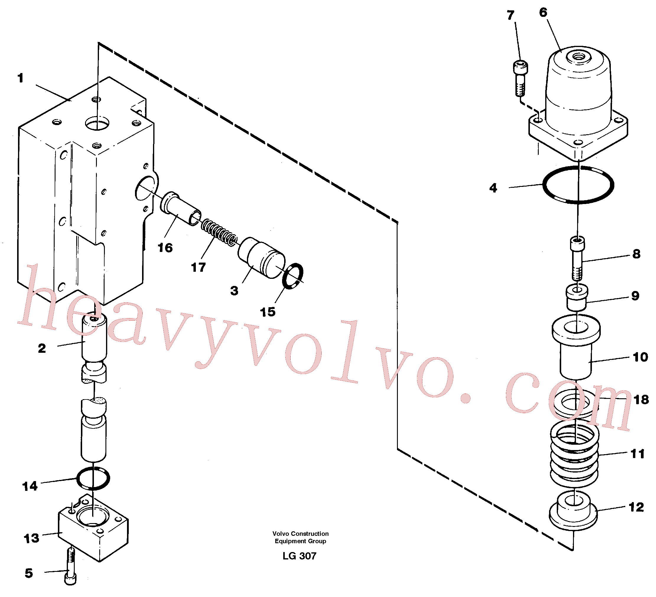 Wholesale VOE14265045 Valve slide for Volvo Excavator