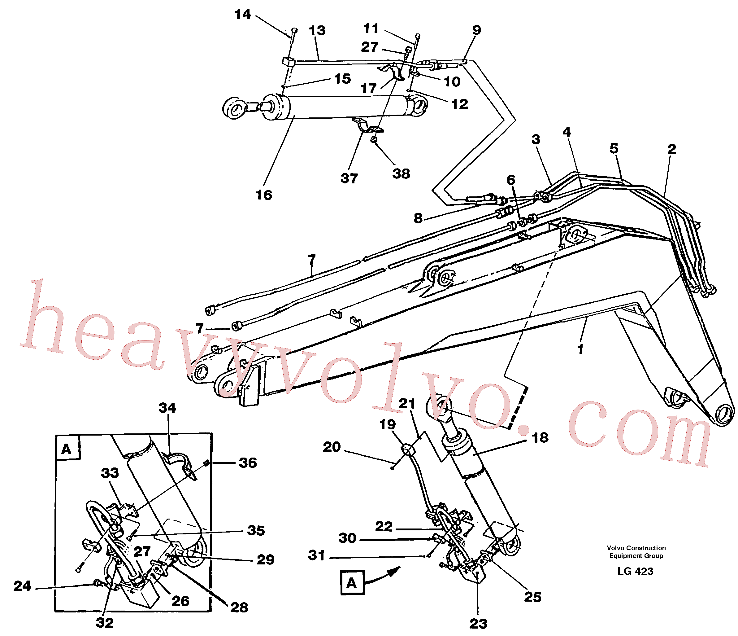 Volvo VOE14255452 Tube Assembly aftermarket part for sale