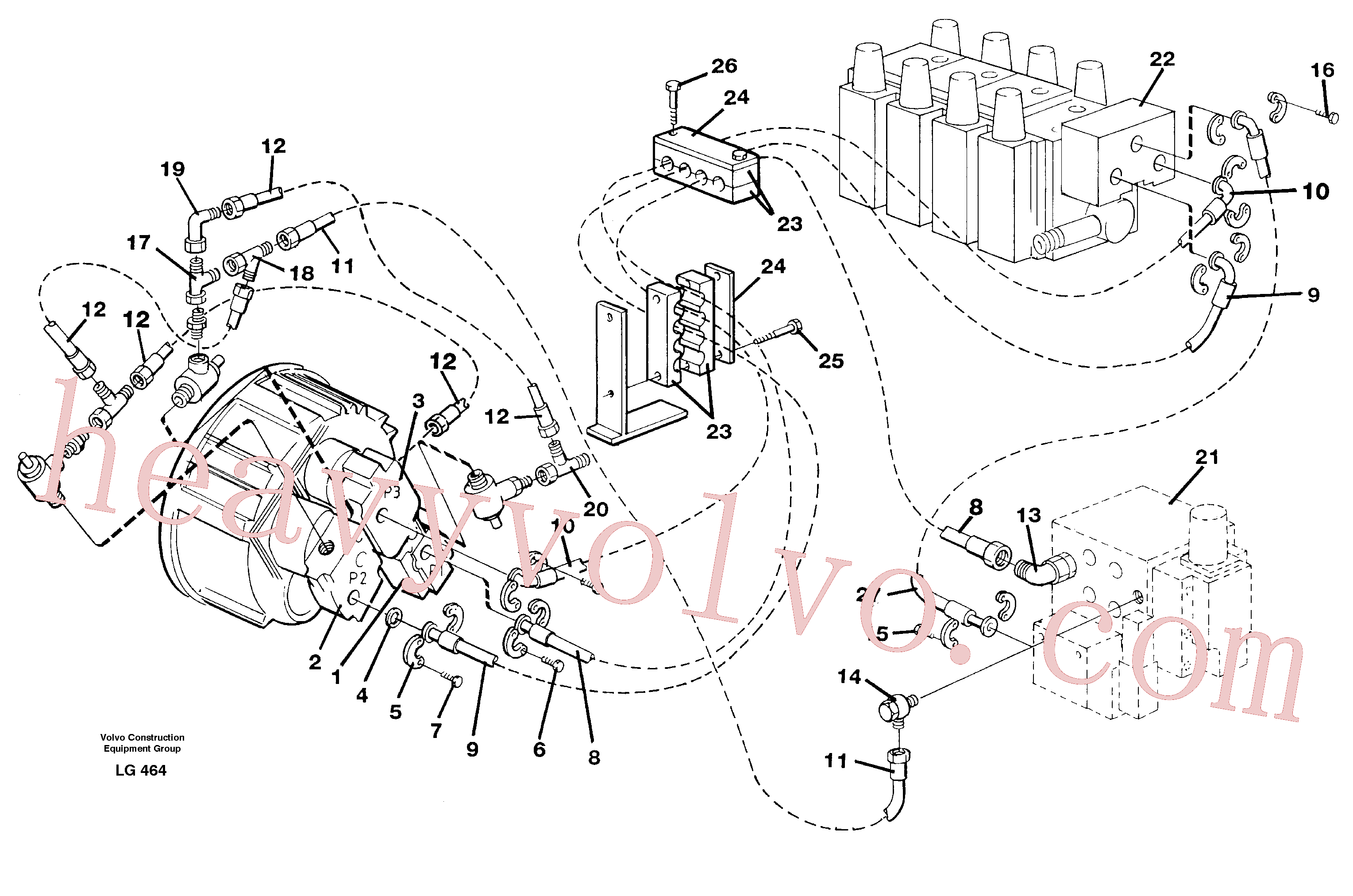Wholesale VOE14215484 Shuttle valve for Volvo Excavator