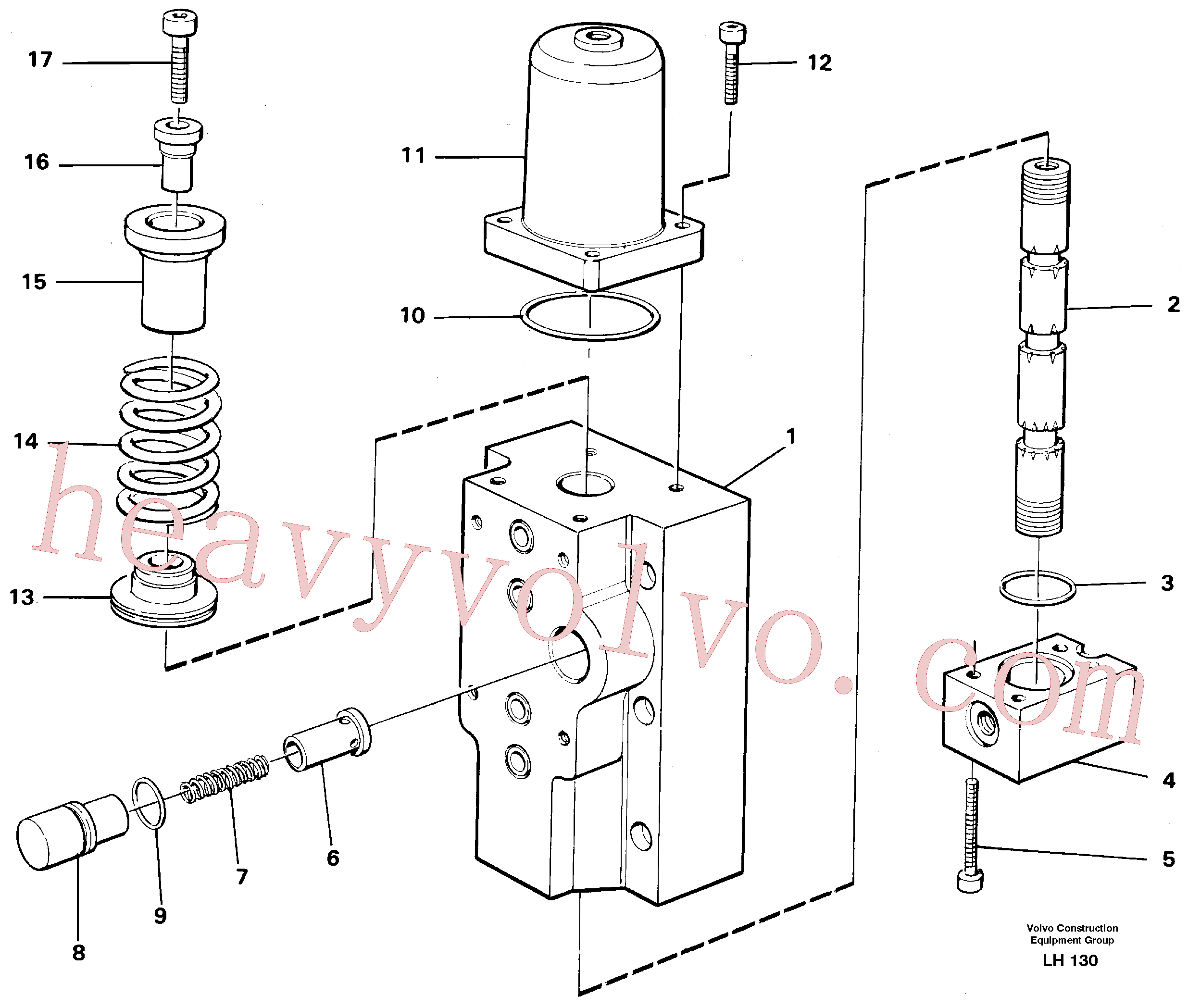 VOE14249826 Slide for Volvo Excavator spare