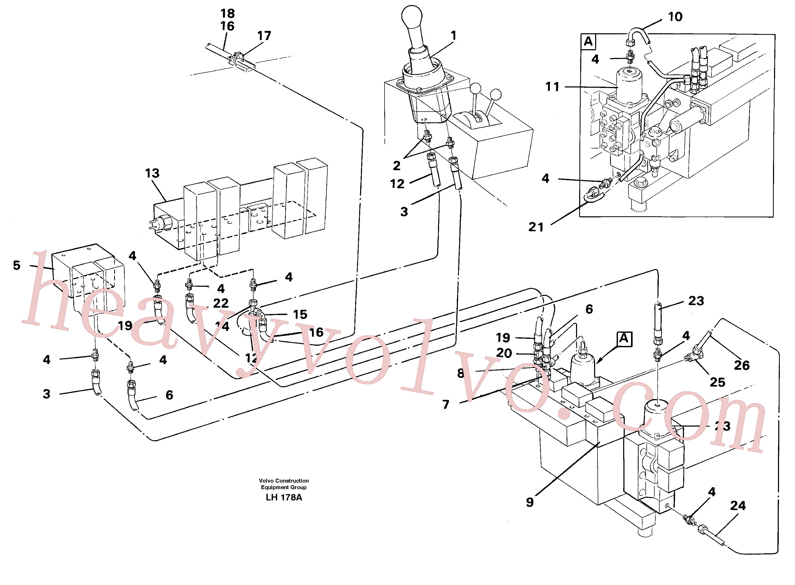 Volvo Assembly VOE14249355 Tube Assembly for sale