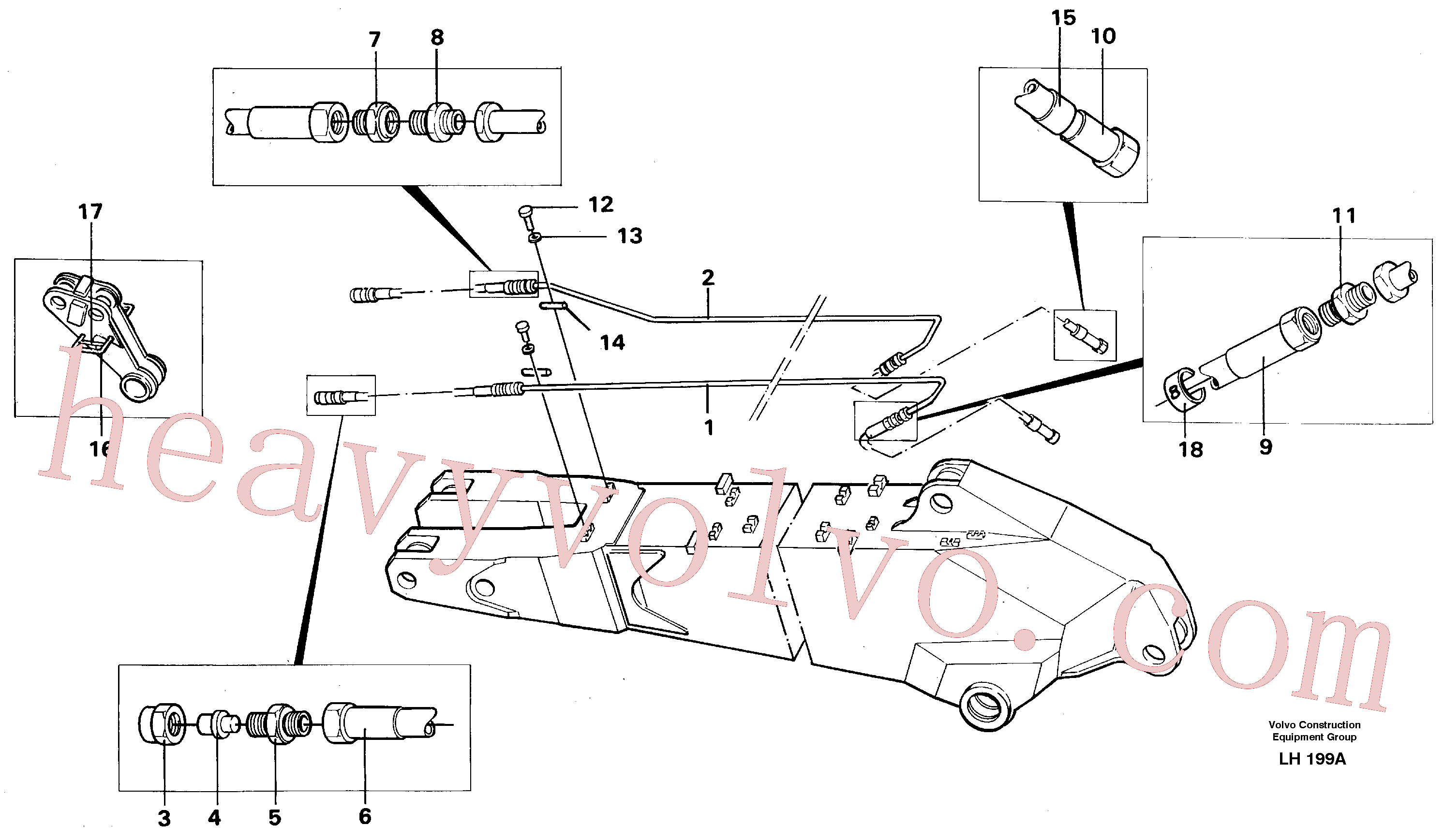 Volvo VOE14240729 Tube Assembly aftermarket part for sale