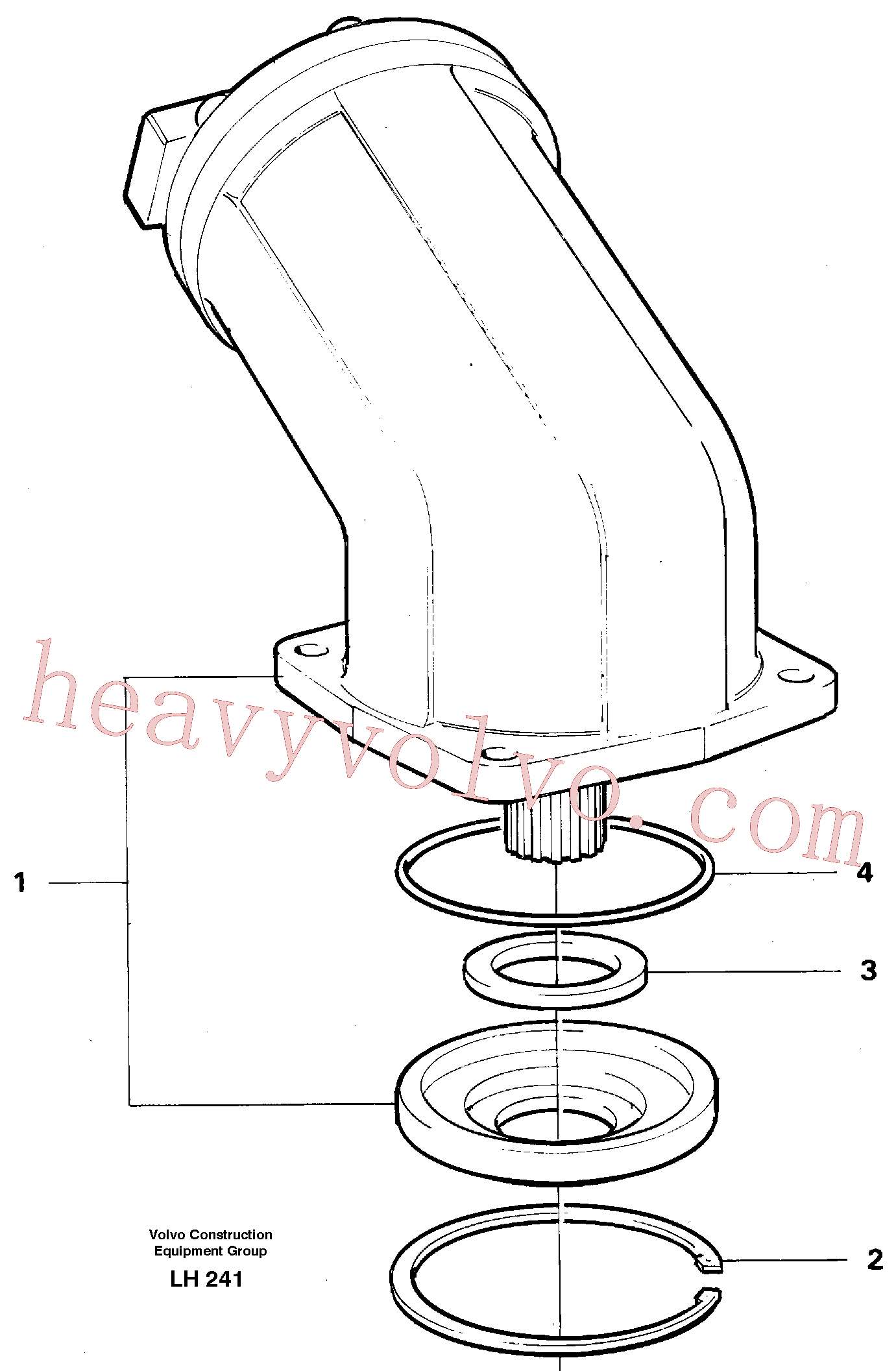 Volvo VOE14211154 Hydraulic motor aftermarket part for sale