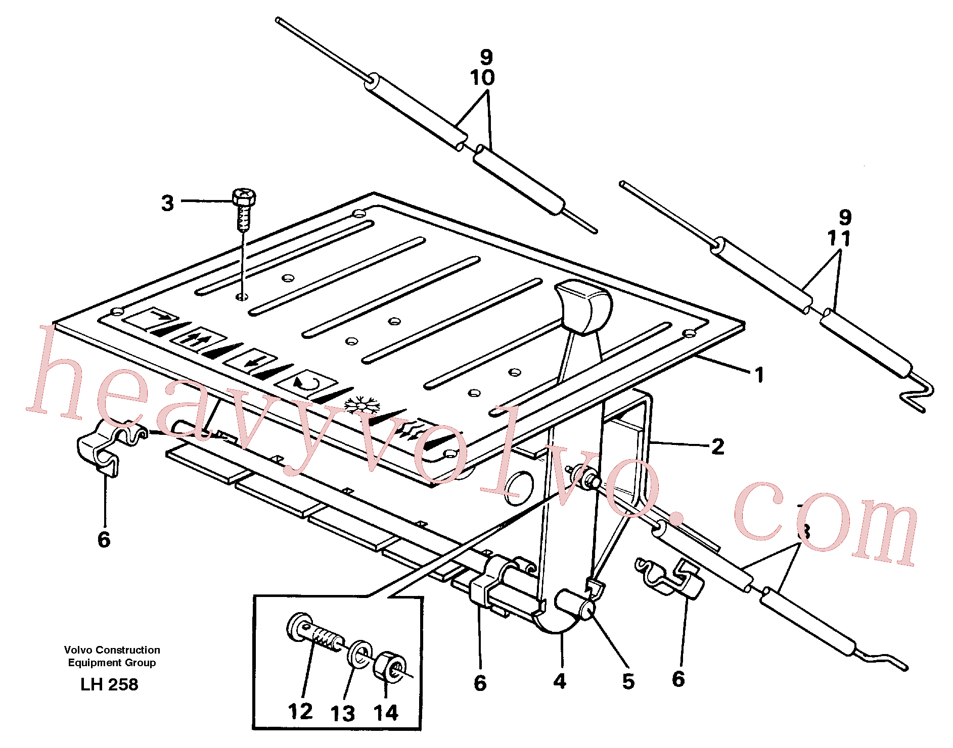 Wholesale VOE14015093 Washer for Volvo Excavator