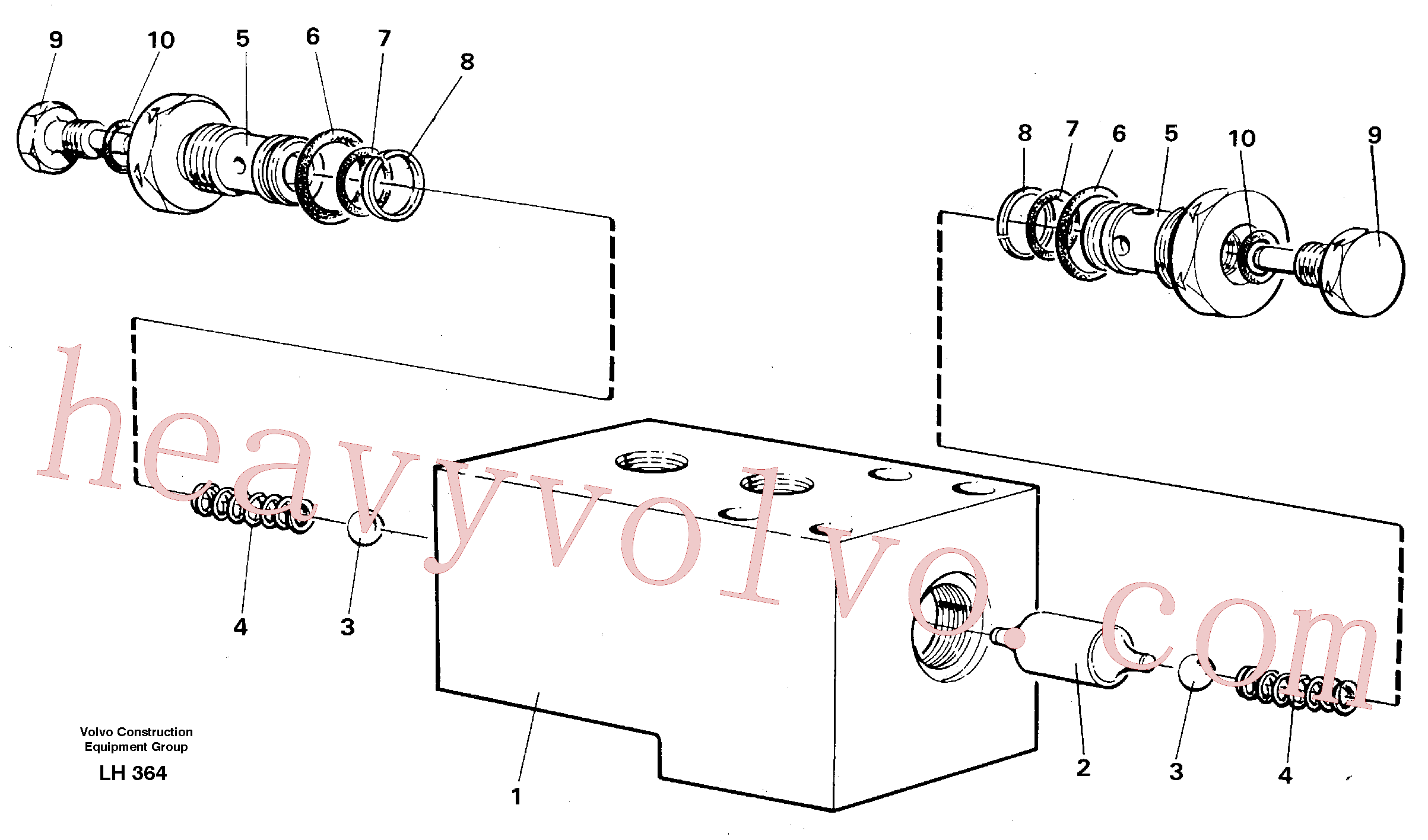 Volvo Assembly VOE14048665 Hydraulic lock for sale